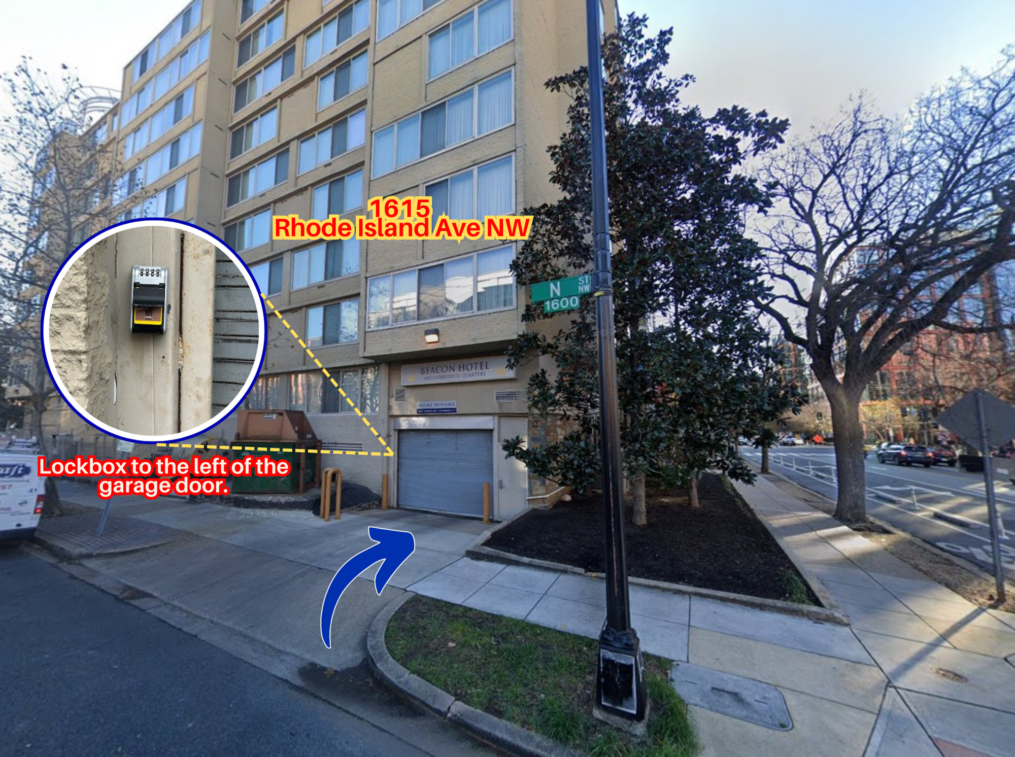 Photo of 1615 Rhode Island Ave. NW - Garage