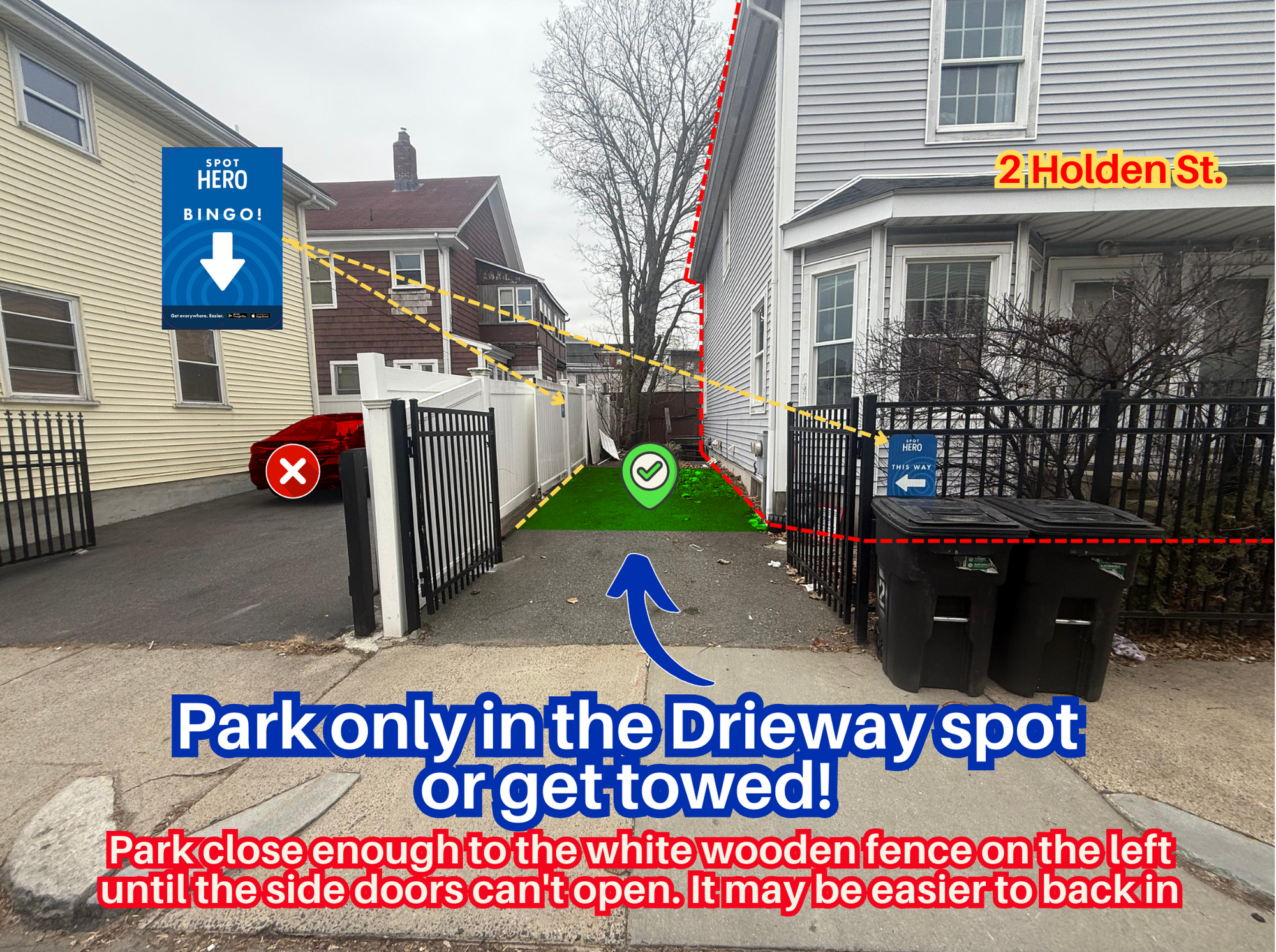 Photo of 2 Holden St. - Driveway Spot