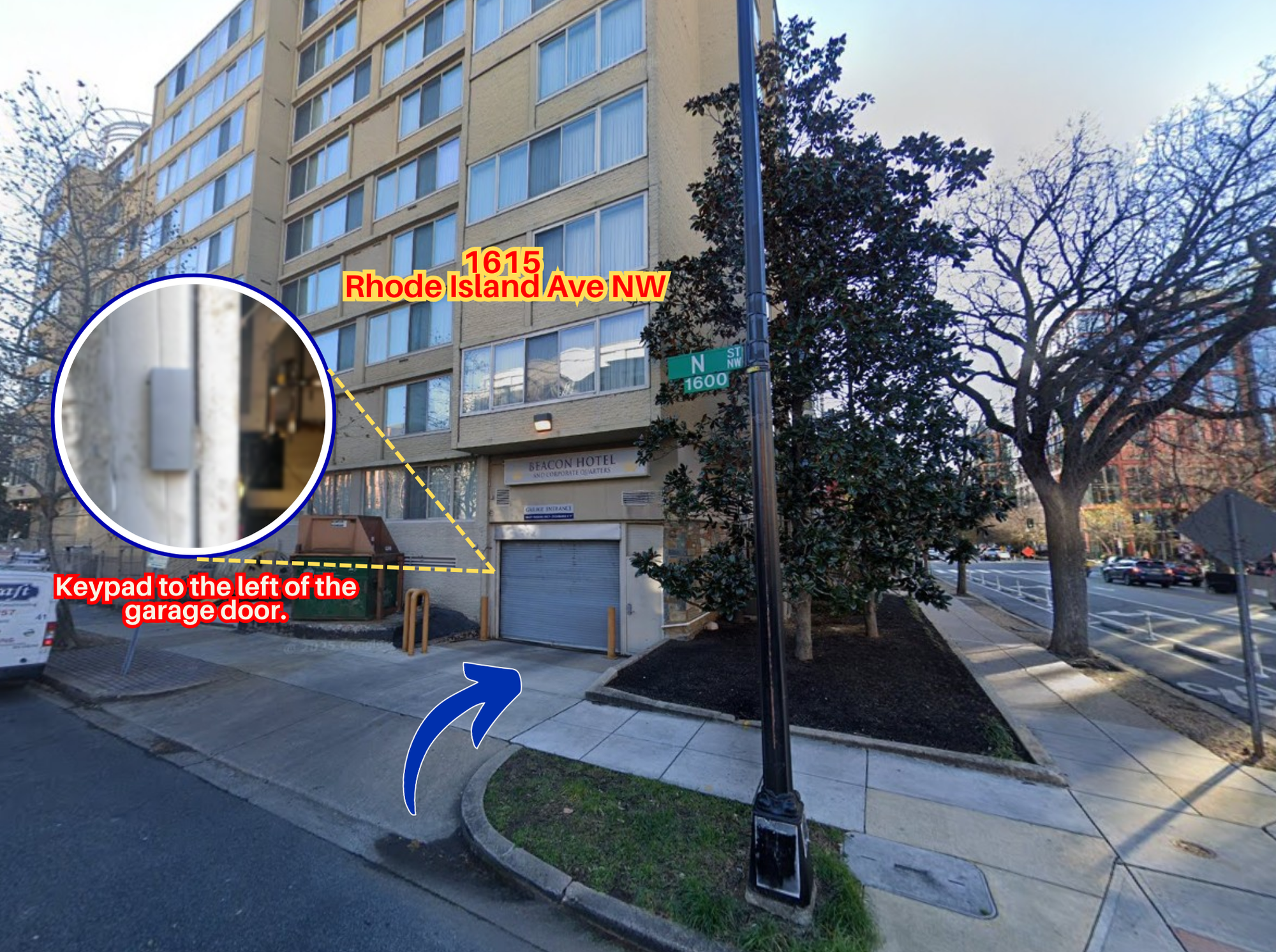Photo of 1615 Rhode Island Ave. NW - Garage