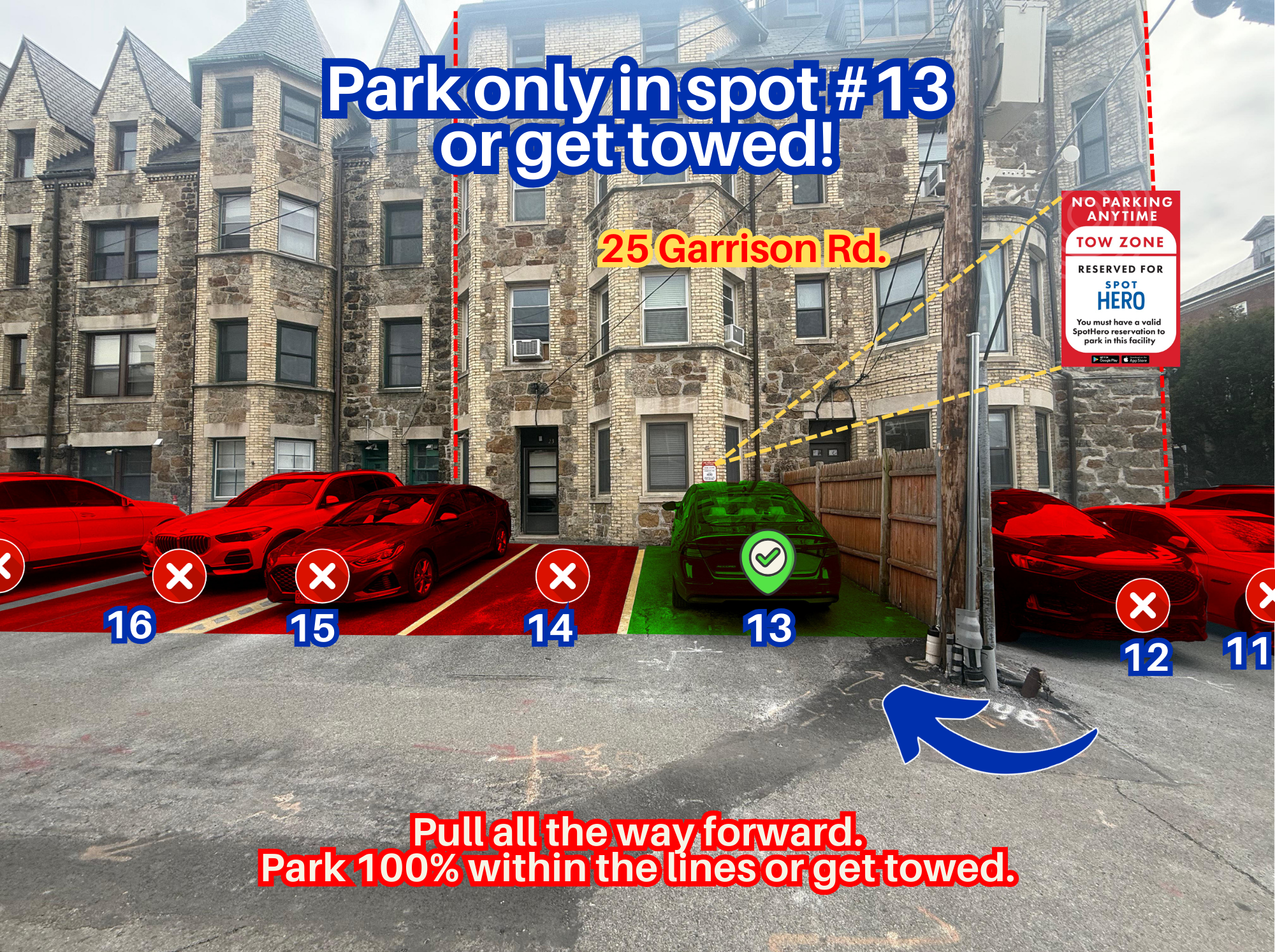 Photo of 25 Garrison Rd - Spot #13 only - NO SUV's