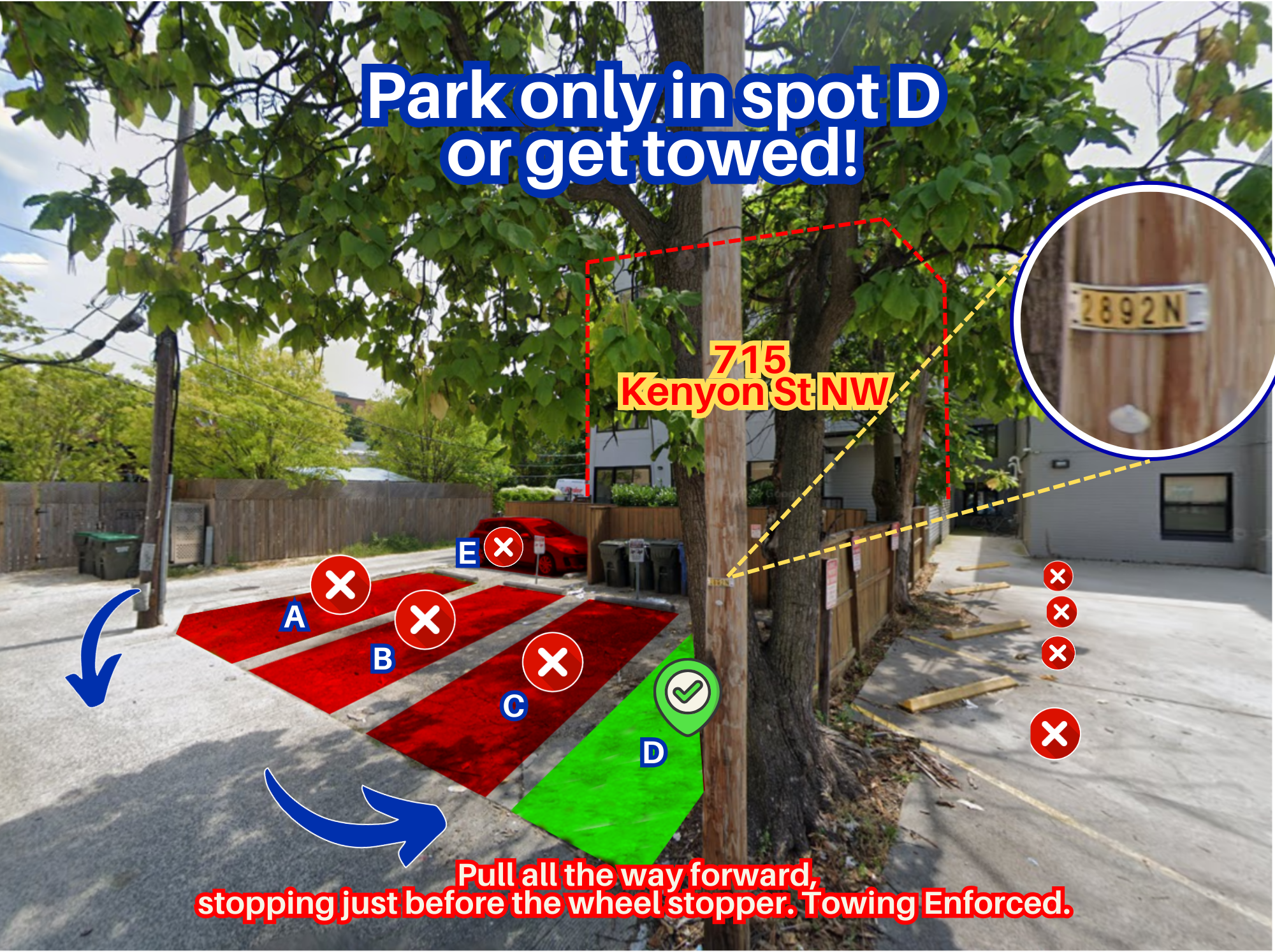 Photo of 715 Kenyon St. NW - Spot D Only