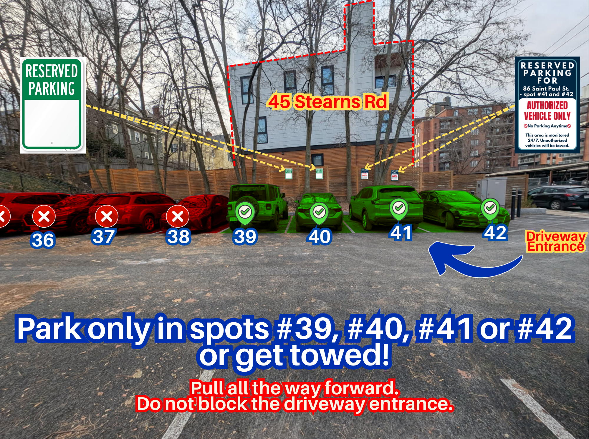 Photo of 86 St. Paul St. - Spot #39, #40, #41 or #42 Only