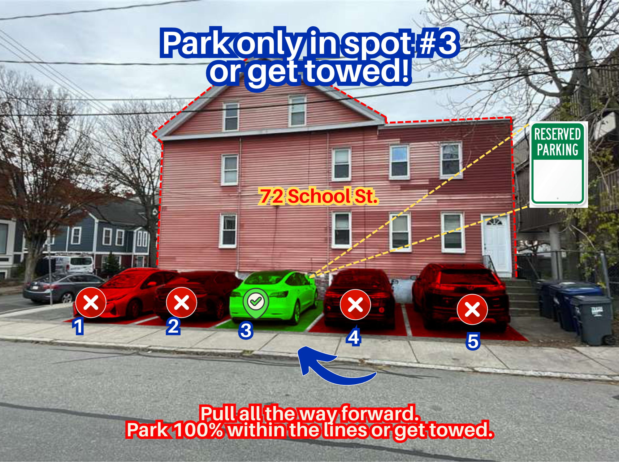 Photo of 72 School St. - Spot #3 Only