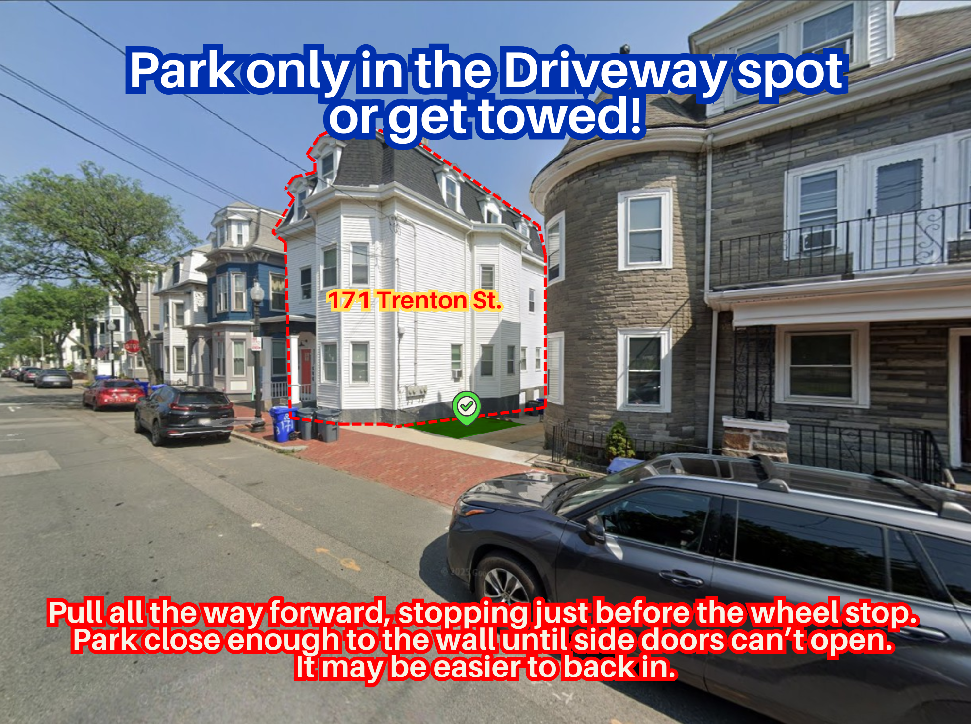 Photo of 171 Trenton St. - Driveway Spot Only