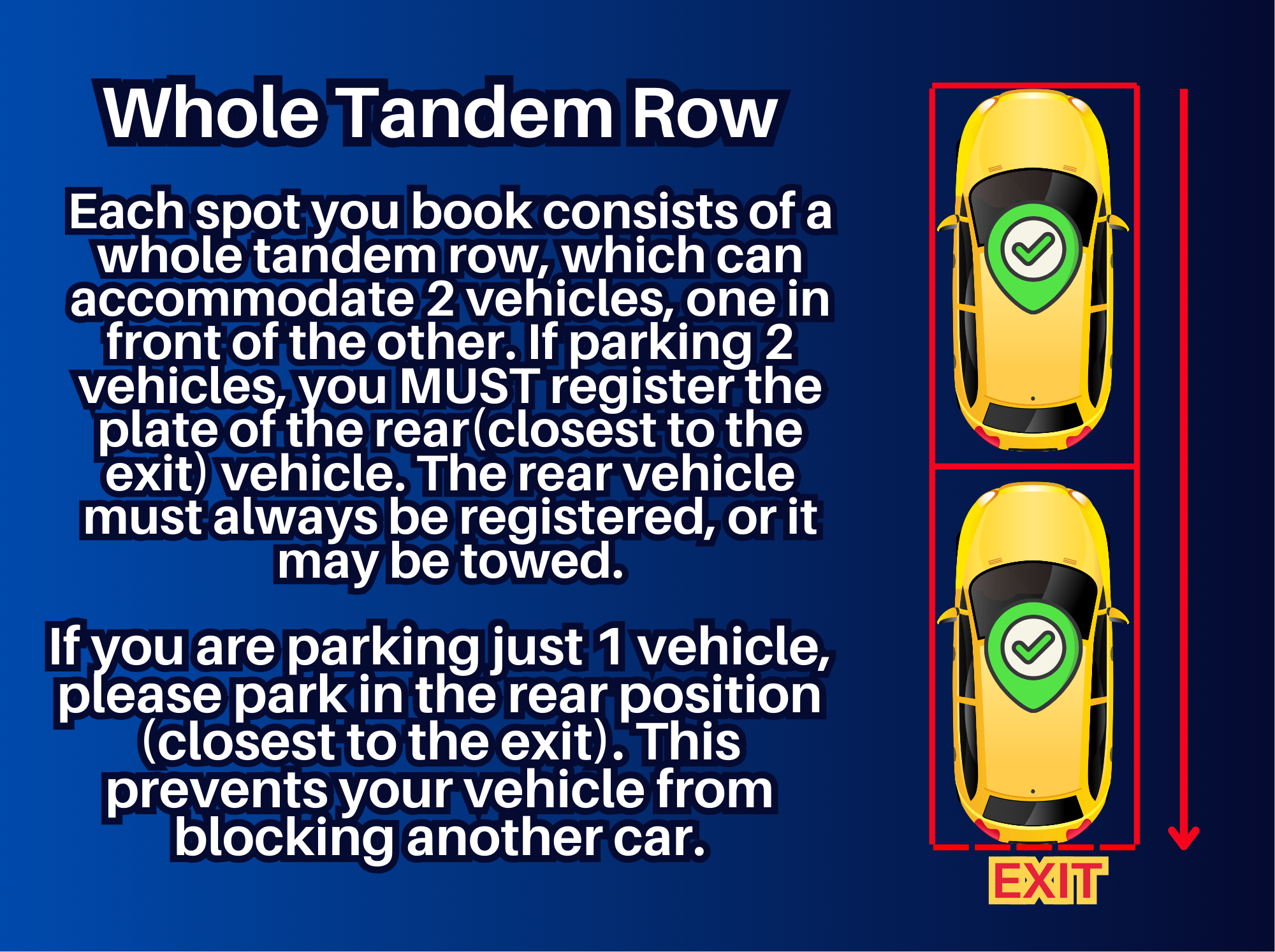 Photo of 240 Allston St. - Whole Tandem Driveway Spot