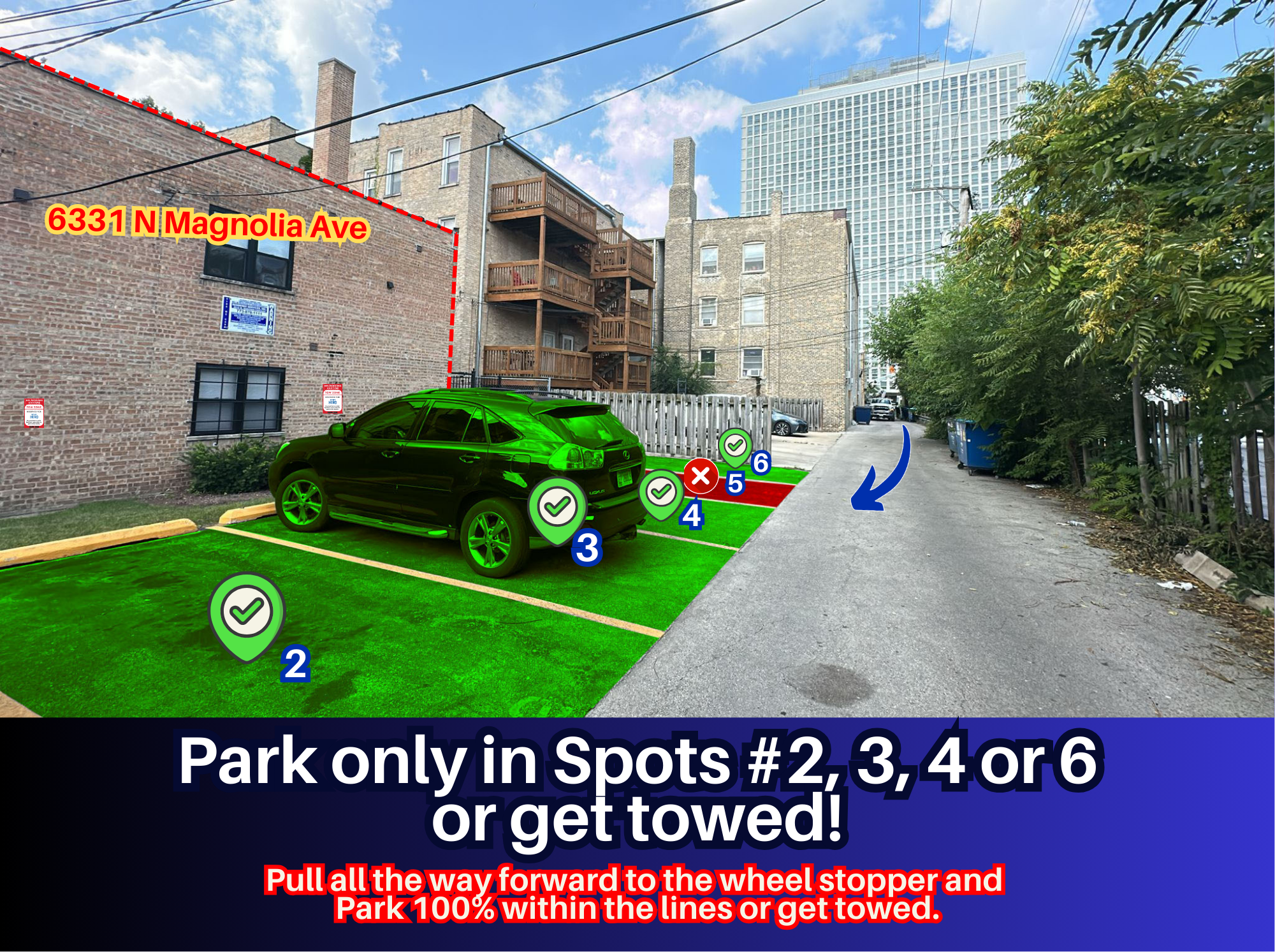 Photo of 6331 N Magnolia Ave. - Spots #2, 3, 4 or 6 Only