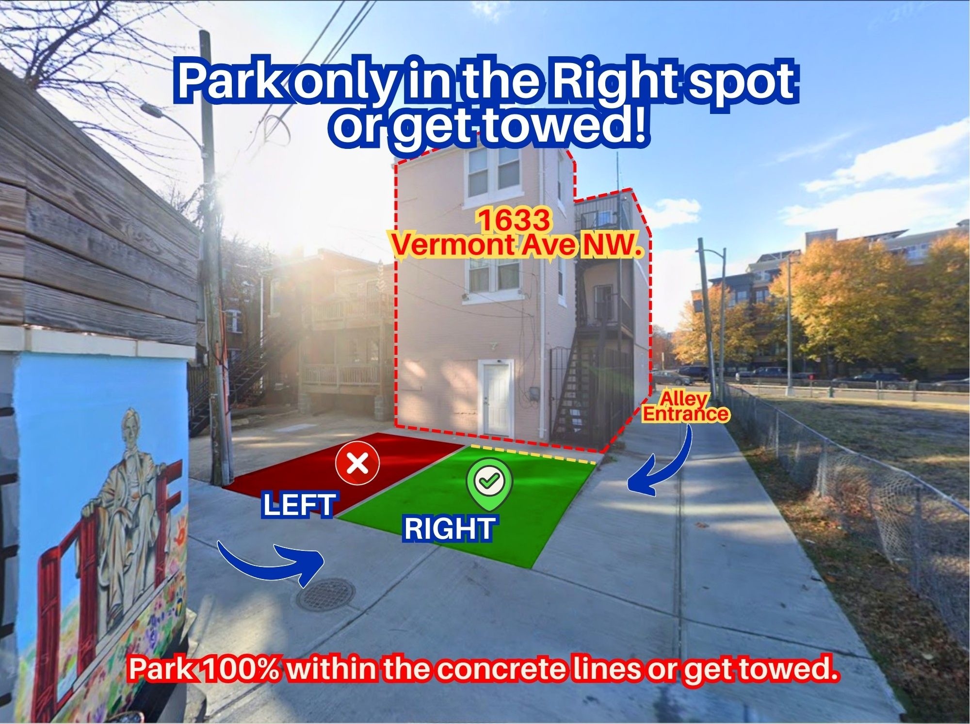 Photo of 1633 Vermont Ave. NW - Right Spot Only