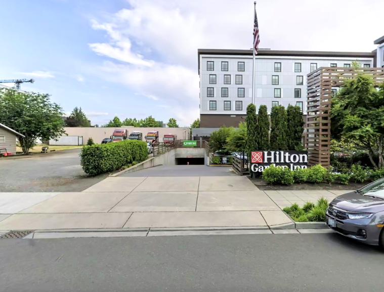 Photo of 16630 Redmond Wy.- Hilton Garden Inn Redmond Garage