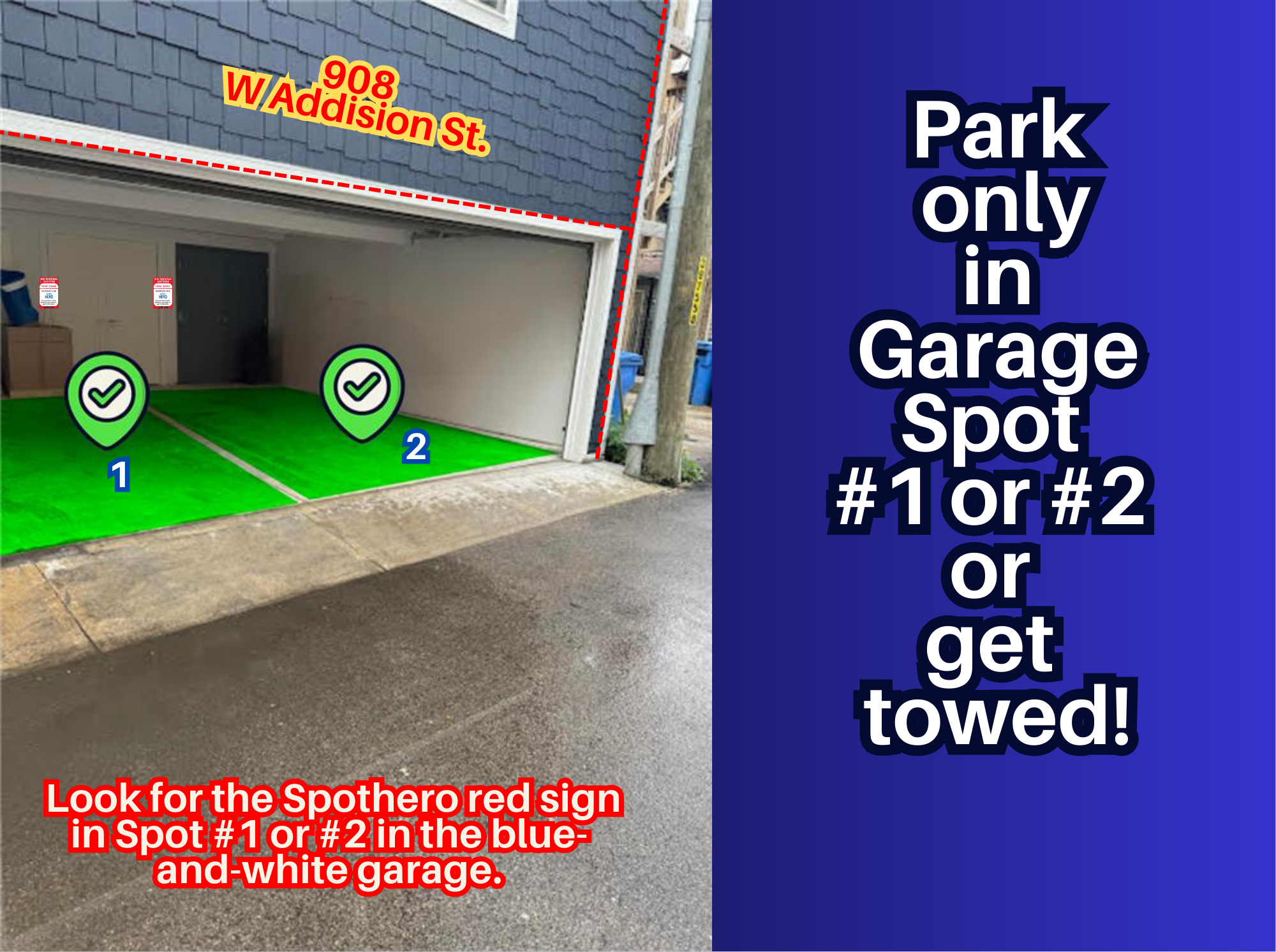 Photo of 908 W Addison St. - Spot #1 or #2