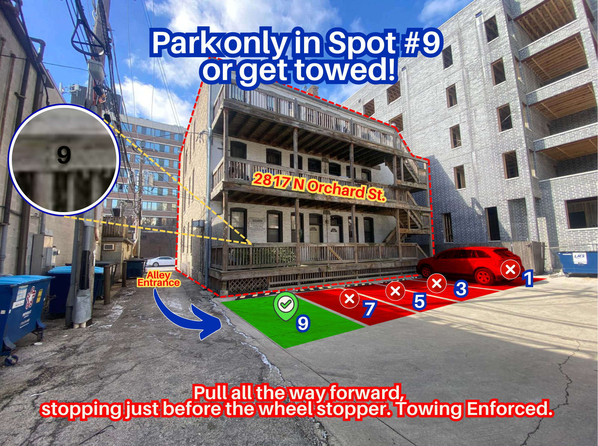 Photo of 2817 N Orchard St. - Spot #9 Only