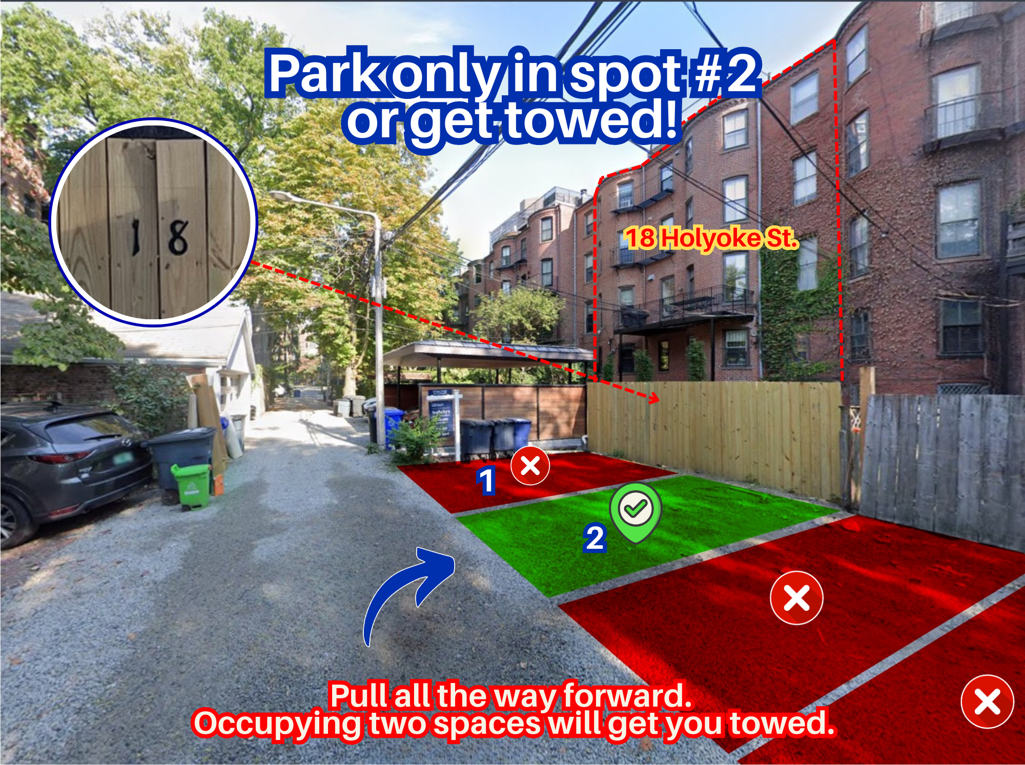 Photo of 18 Holyoke St. - Spot #2 Only