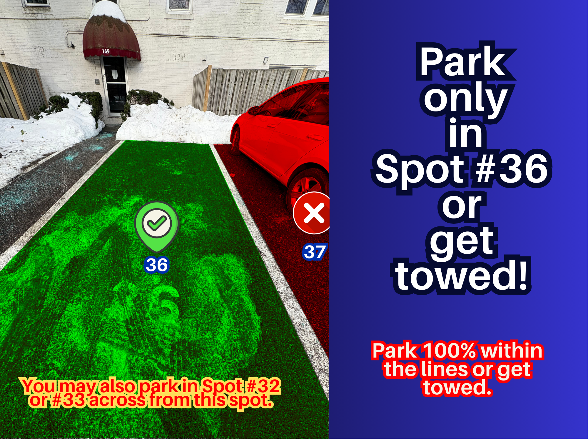 Photo of 169 Kent St. - Spots #32, #33 or #36 Only