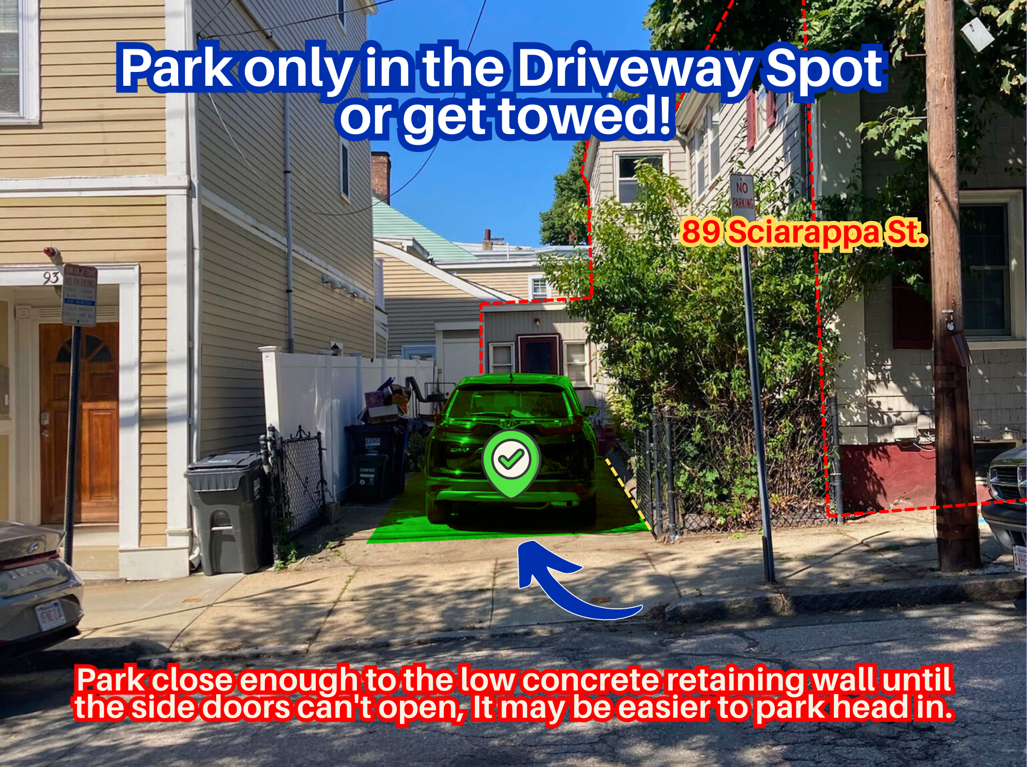 Photo of 89 Sciarappa St. - Driveway Spot Only