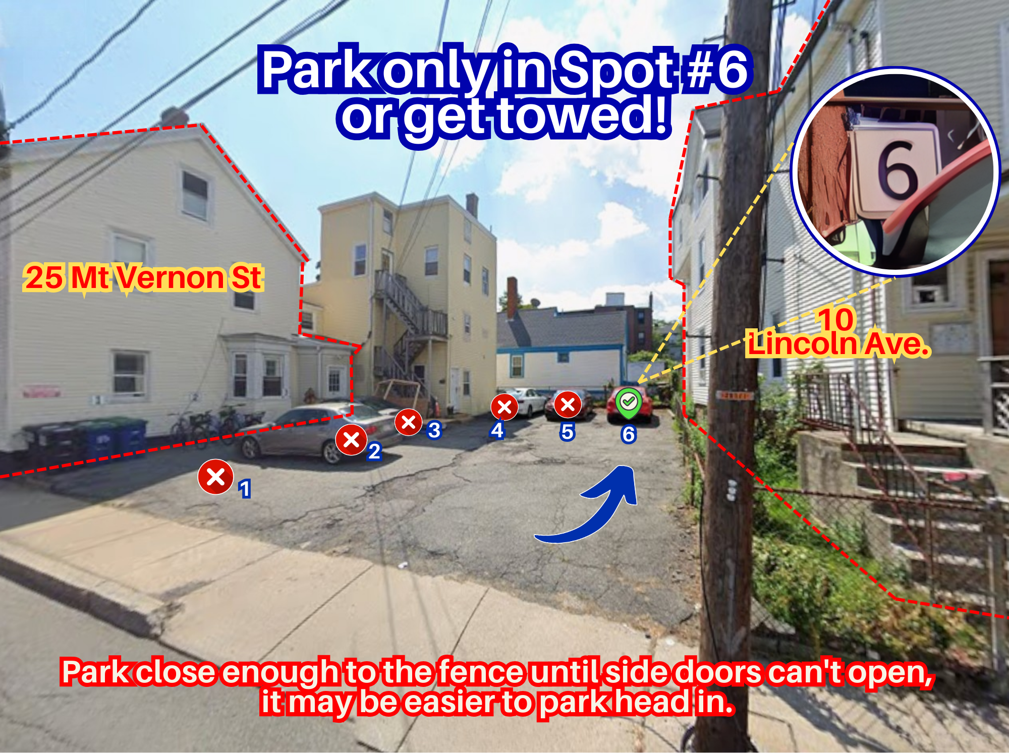 Photo of 25 Mt. Vernon St. - Spot #6 Only