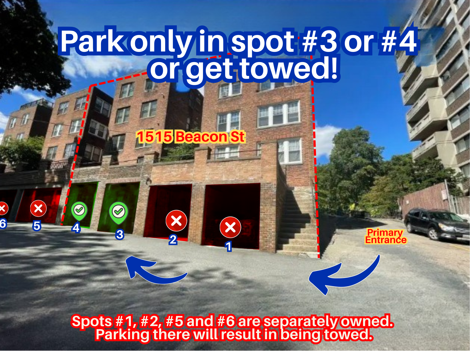 Photo of 1515 Beacon St.- Garage Spot #3 or #4 Only