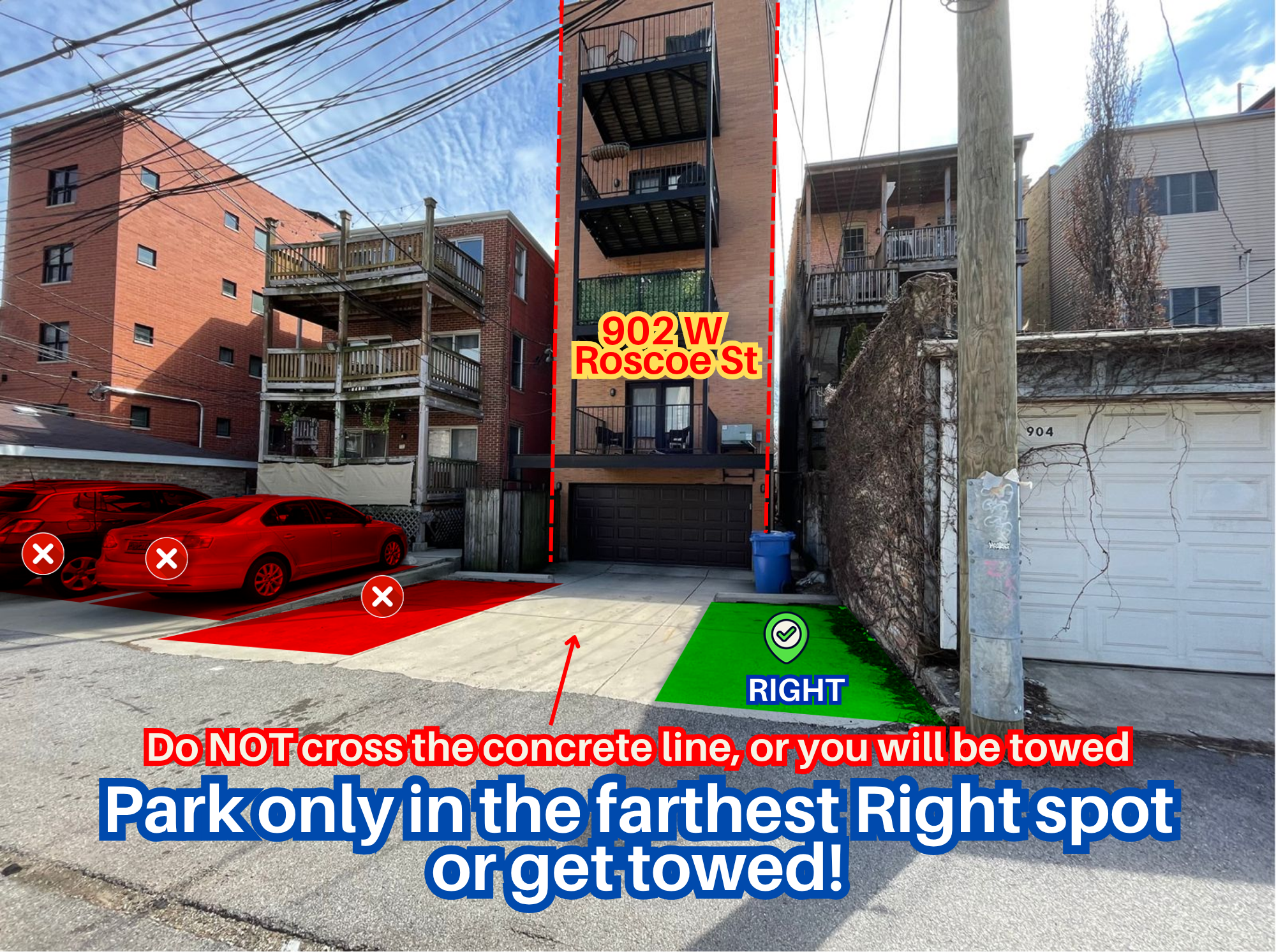 Photo of 902 W Roscoe St. - Right Spot Only