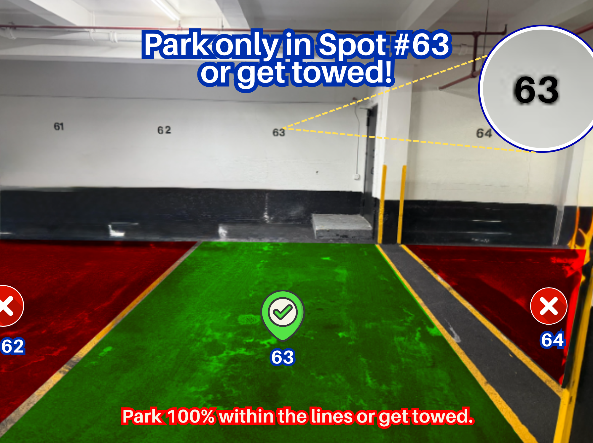 Photo of 25 W 13th St. - Garage Spot #63 Only