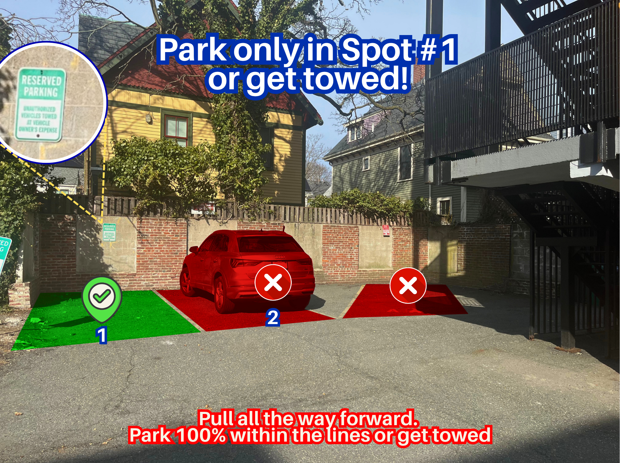 Photo of 345 Harvard St. - Spot #1 Only