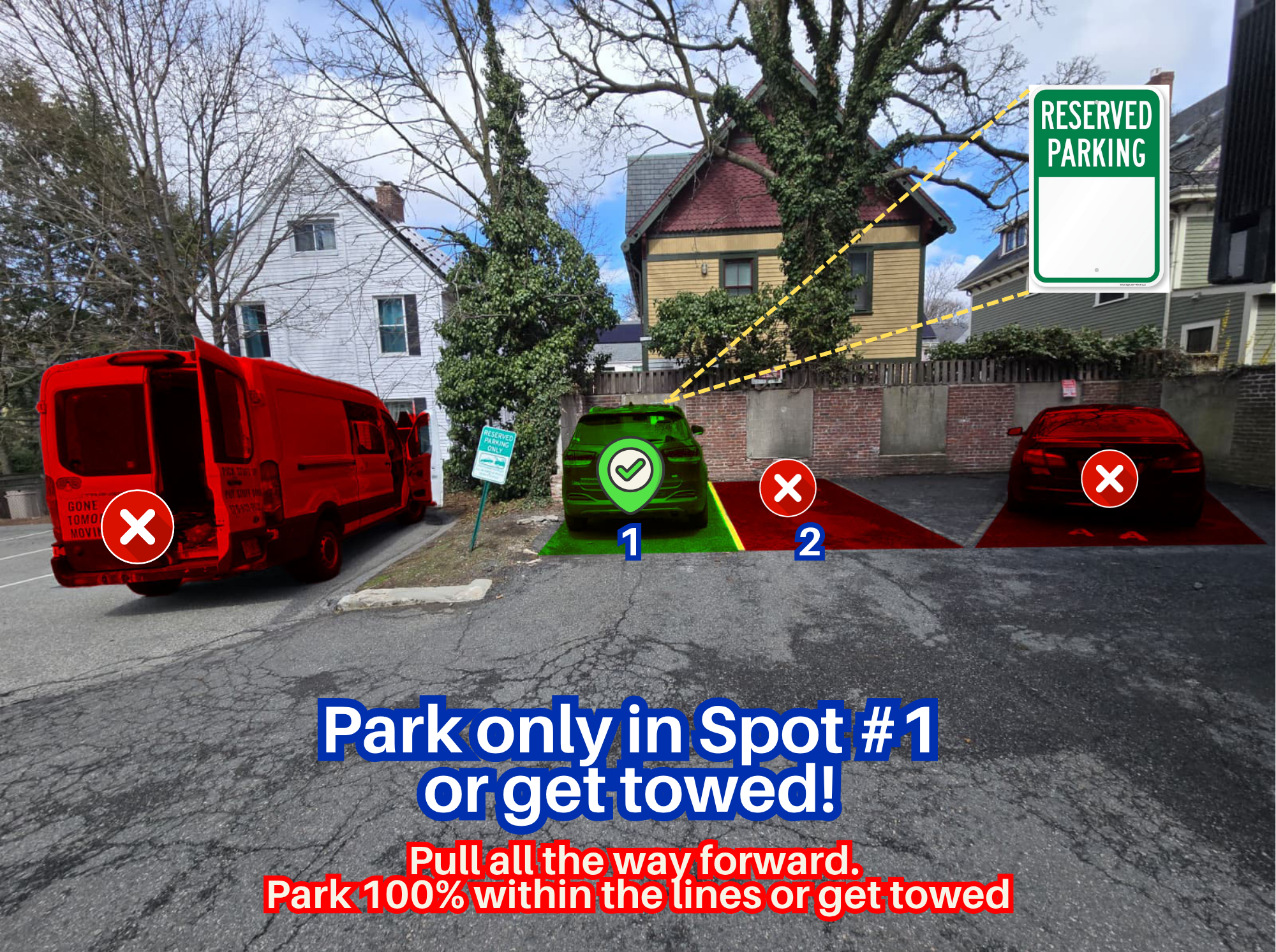 Photo of 345 Harvard St. - Spot #1 Only