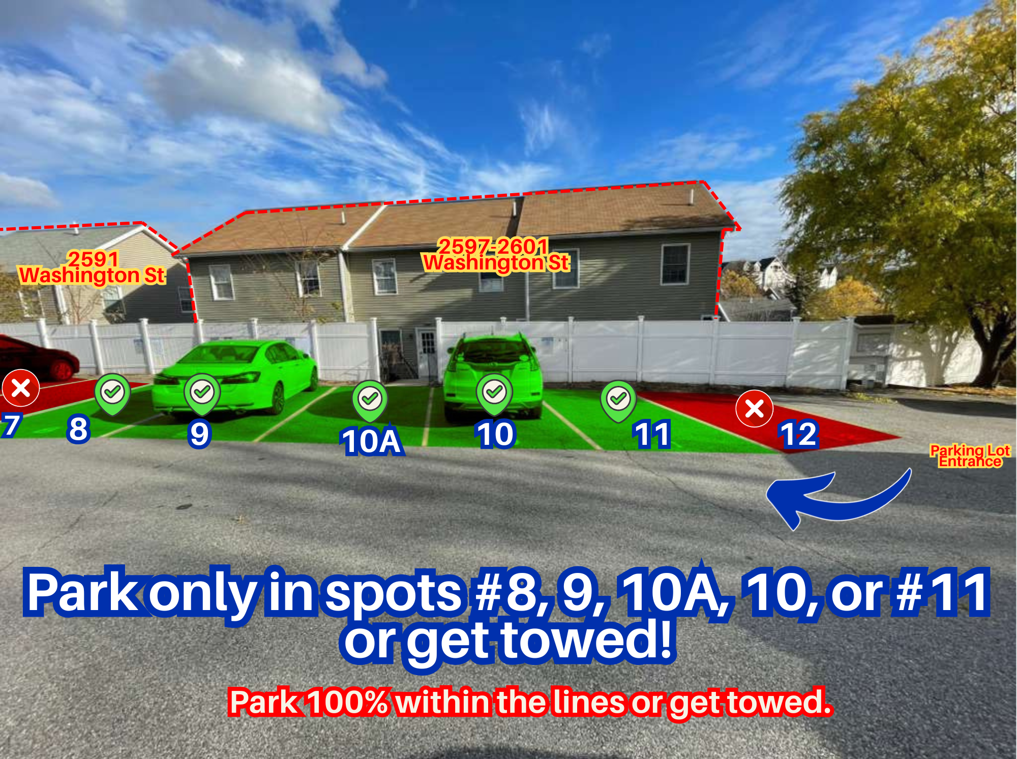 Photo of 2591 Washington St. - Spots #8, 9, 10A, 10 or 11 Only