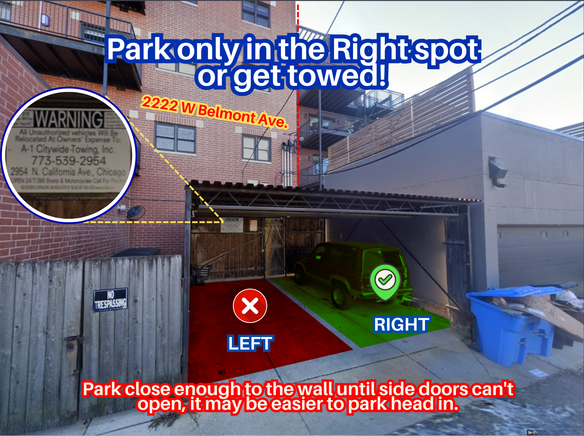 Photo of 2222 W Belmont Ave. - Right Spot Only