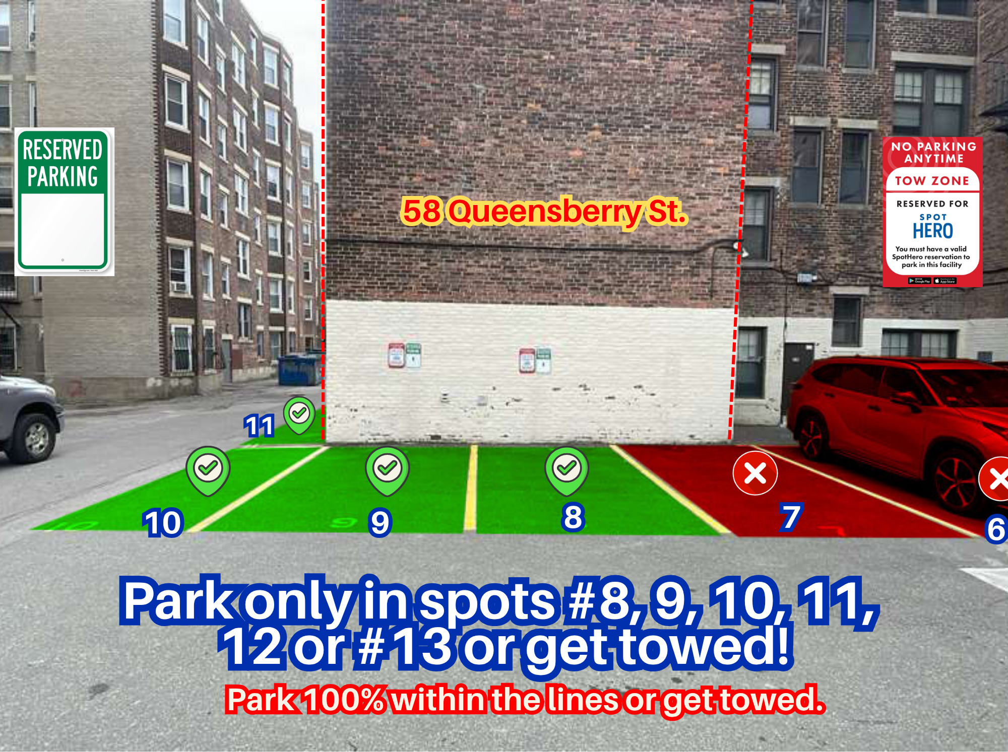 Photo of 58 Queensberry St. - Spots #8, 9, 10, 11, 12 or #13 Only