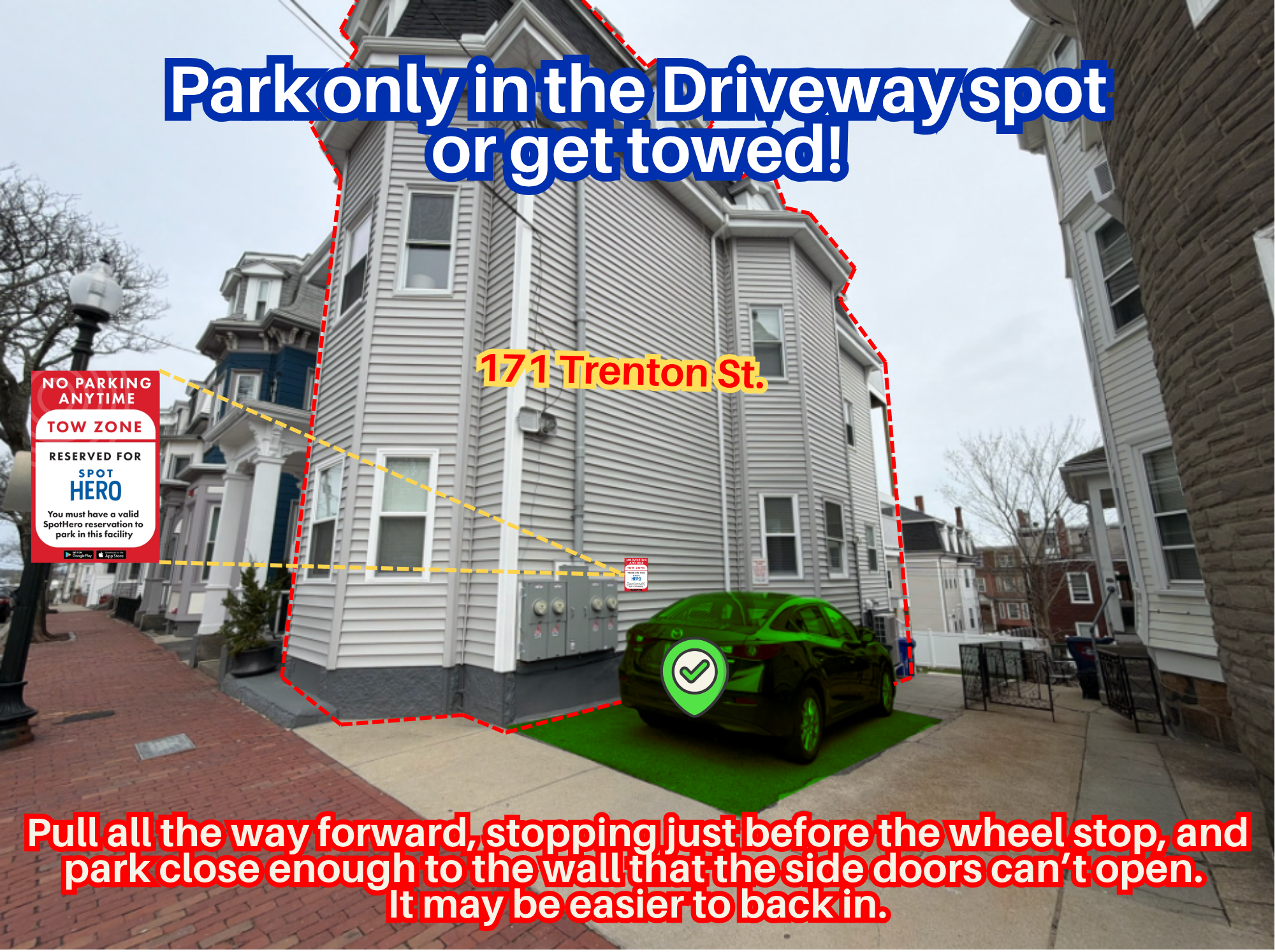 Photo of 171 Trenton St. - Driveway Spot Only