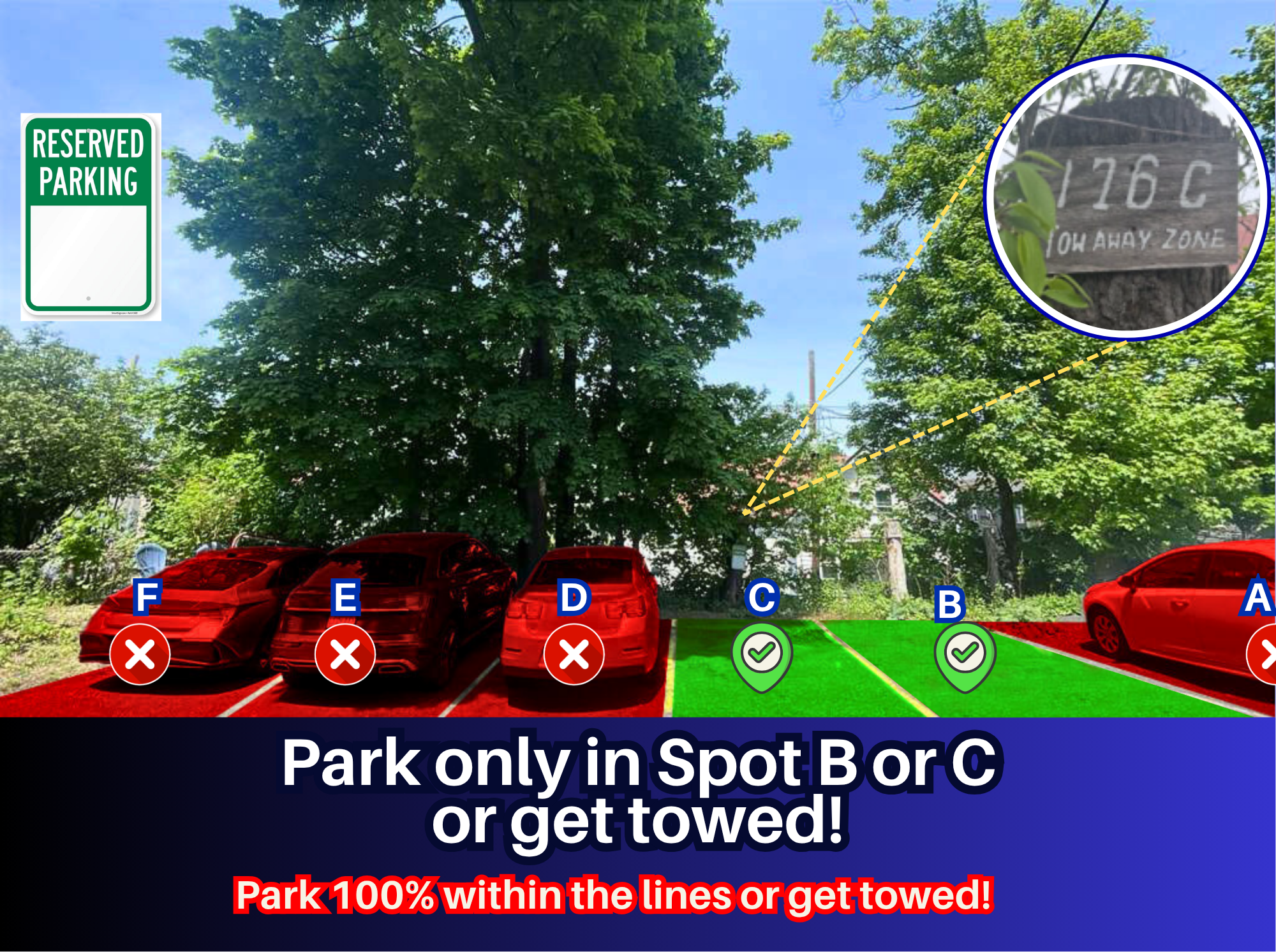 Photo of 176 Calumet St. - Spot B or C Only