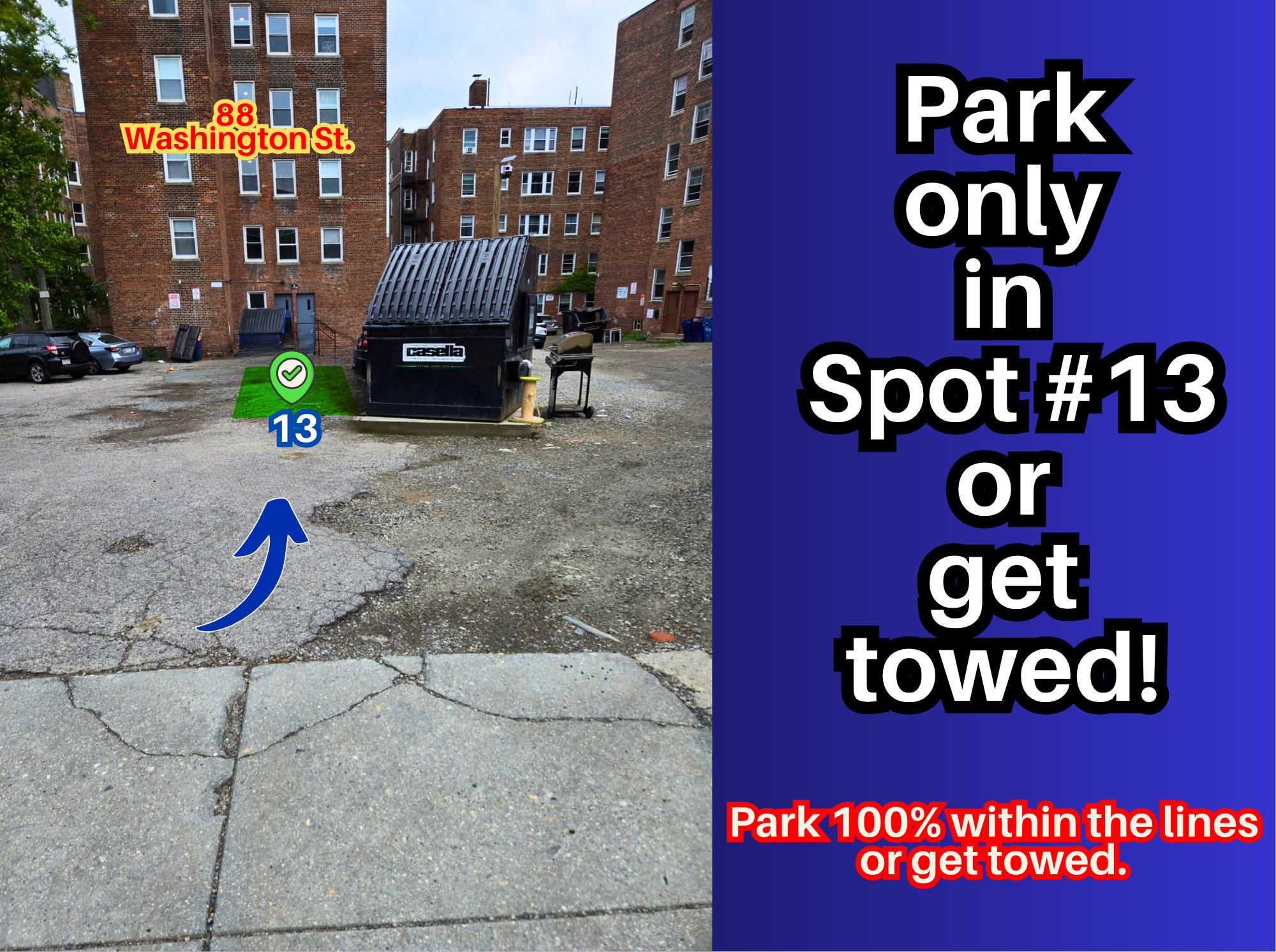 Photo of 1619 Commonwealth Ave. - Spot #13 Only