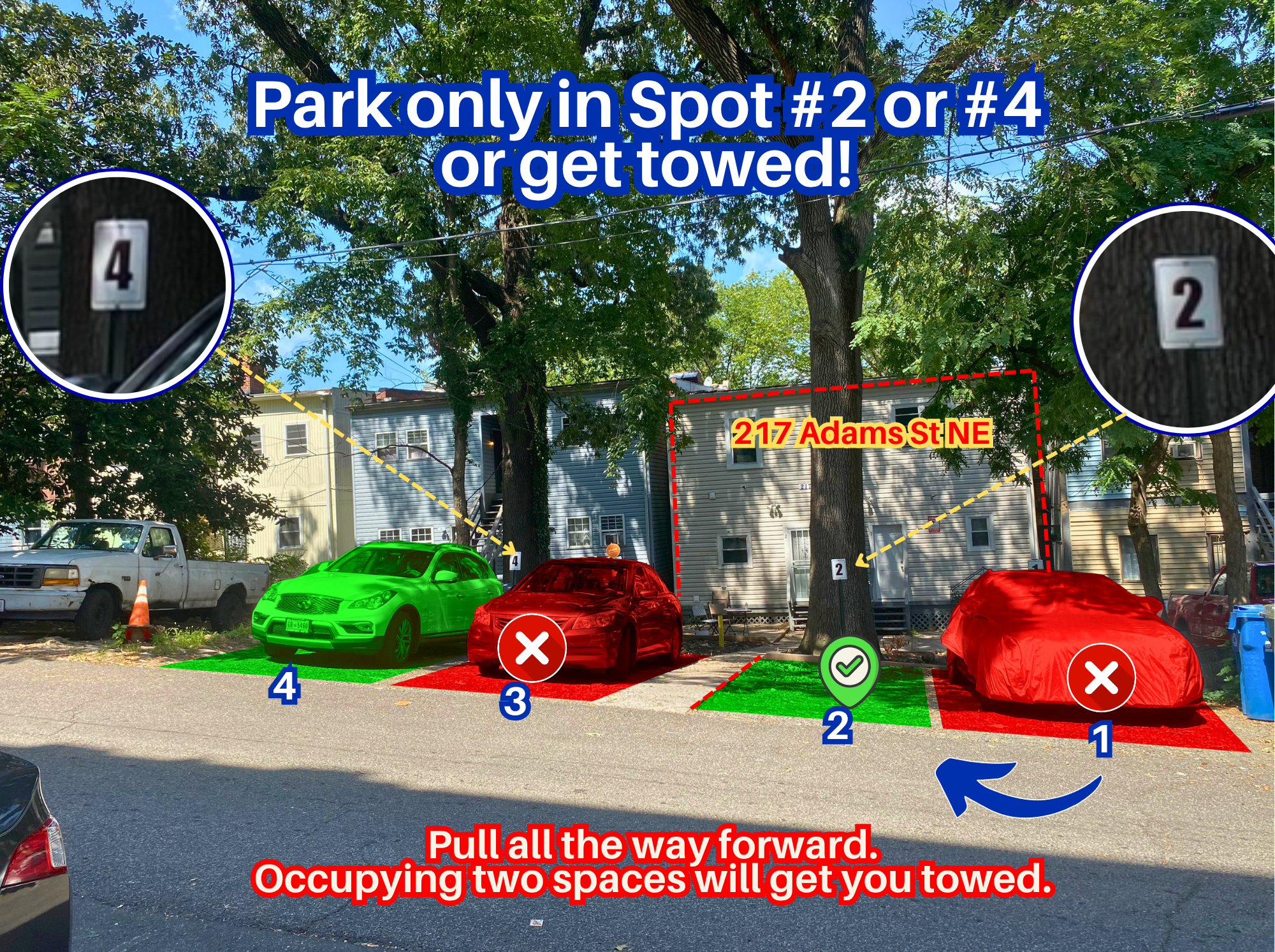 Photo of 217 Adams St. NE - Spot #2 or #4 Only