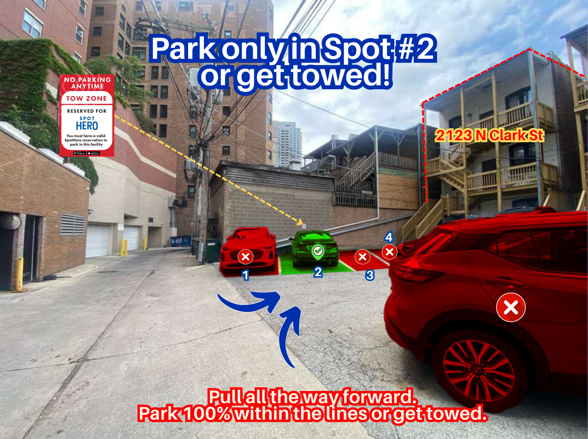 Photo of 2123 N Clark St. - Spot #2 Only