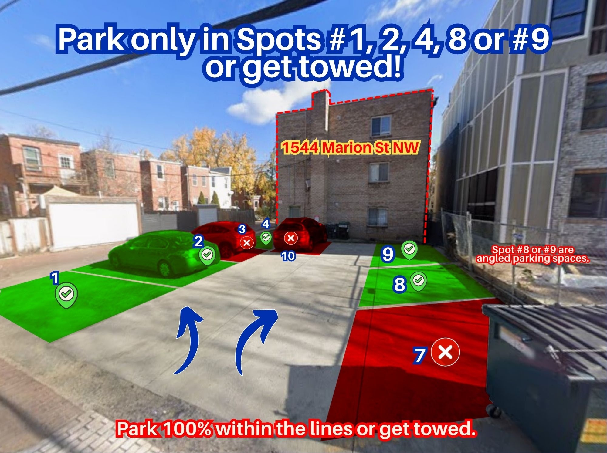 Photo of 1544 Marion St. NW - Spots #1, 2, 4, 8 or 9 Only