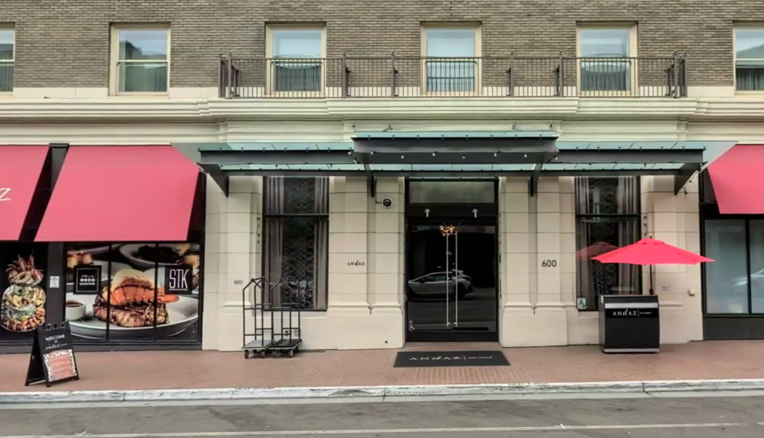 Photo of 600 F St. - Andaz San Diego, by Hyatt Valet Stand