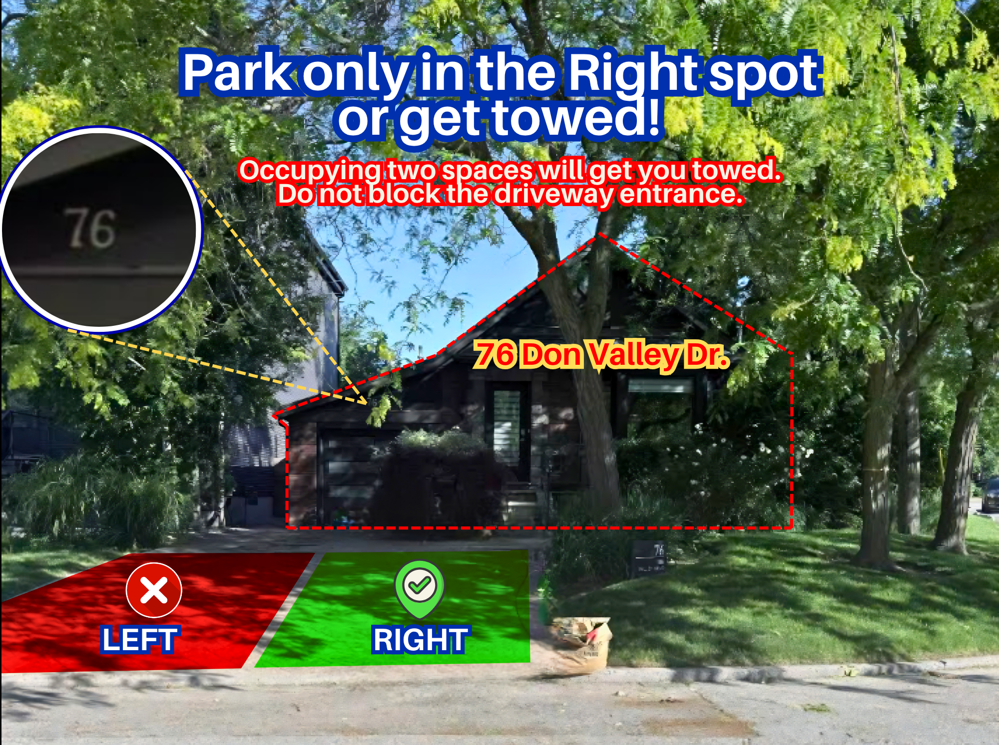 Photo of 76 Don Valley Dr. - Right Spot Only