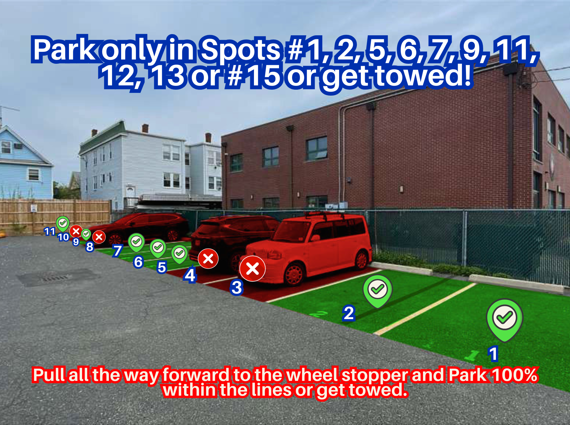Photo of 6 Garfield Ave. - Spots #1, 2, 5, 6, 7, 9, 11, 12, 13 or #15 Only