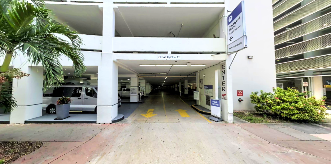 Photo of 200 SE 2nd Ave. - Courtyard Miami AVR Garage