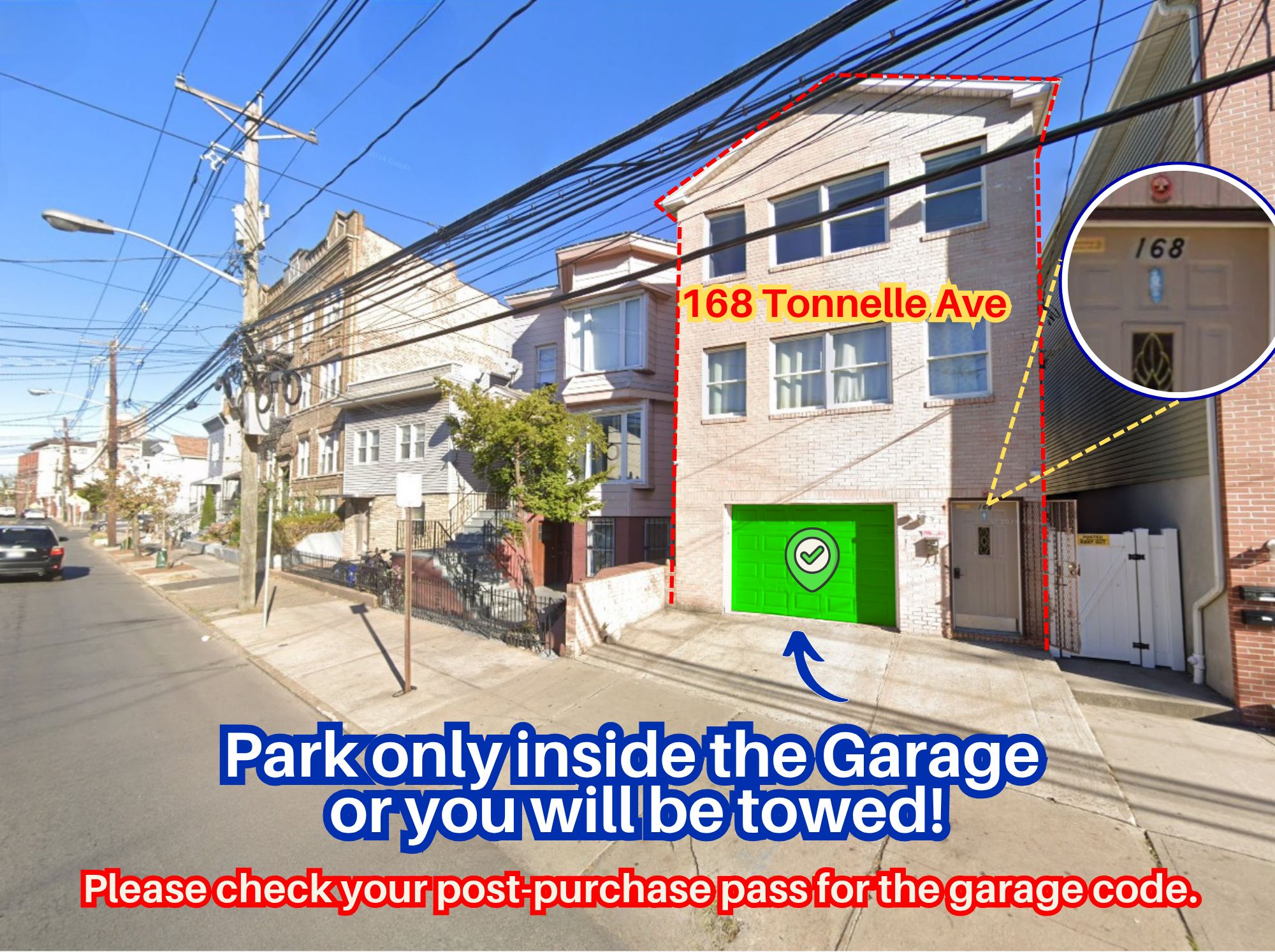 Photo of 168 Tonnelle Ave. - Garage