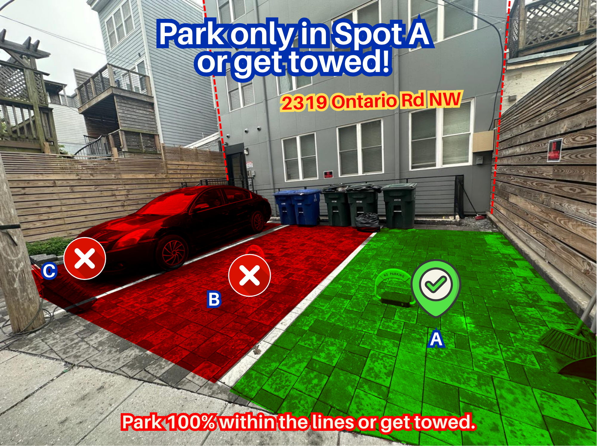 Photo of 2319 Ontario Rd. NW - Compact Spot A Only