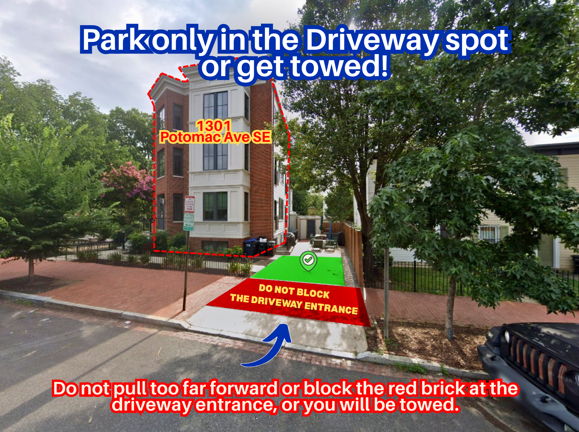 Photo of 1301 Potomac Ave. SE - Driveway Spot