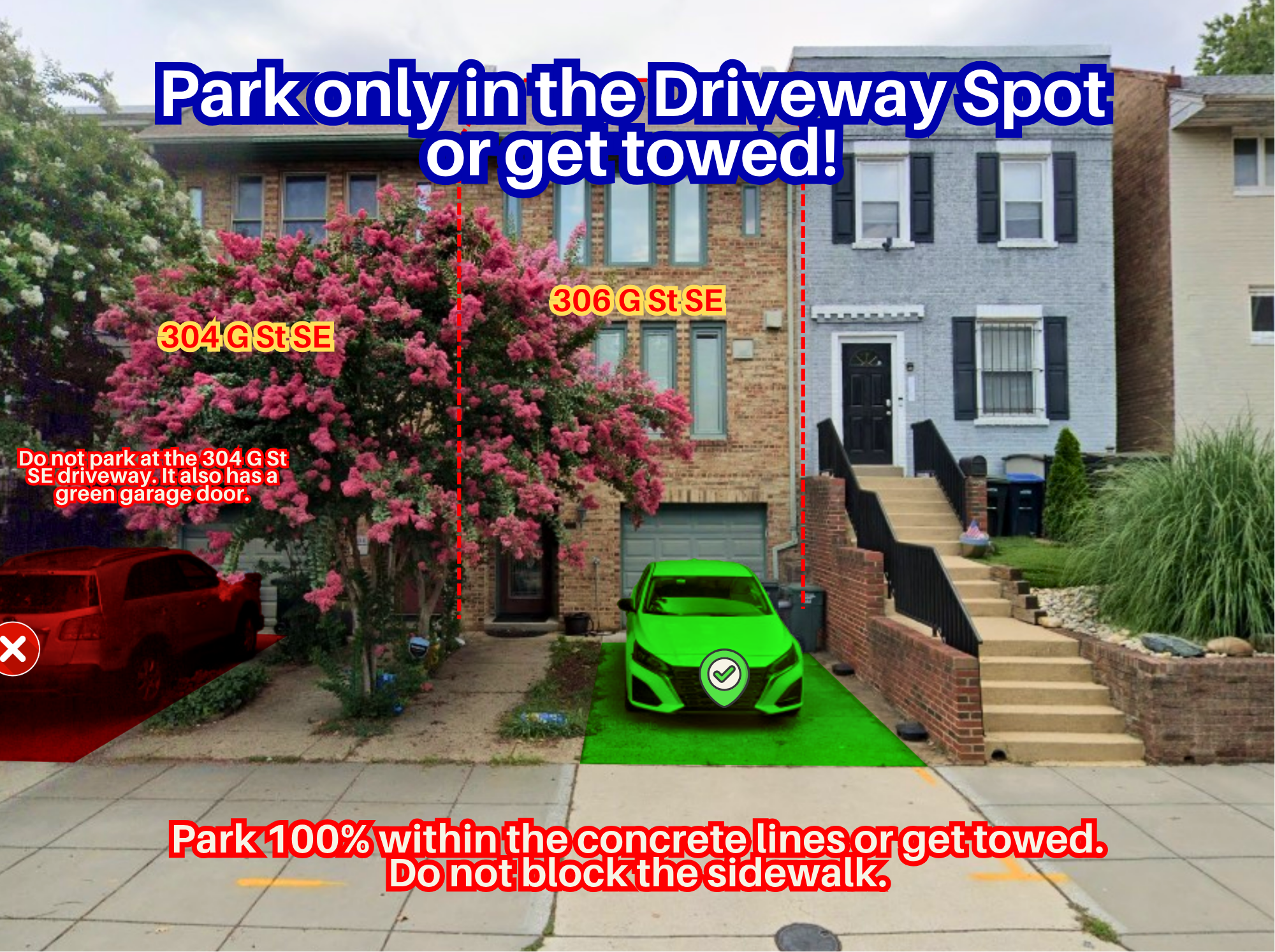 Photo of 306 G St. SE - Driveway Spot