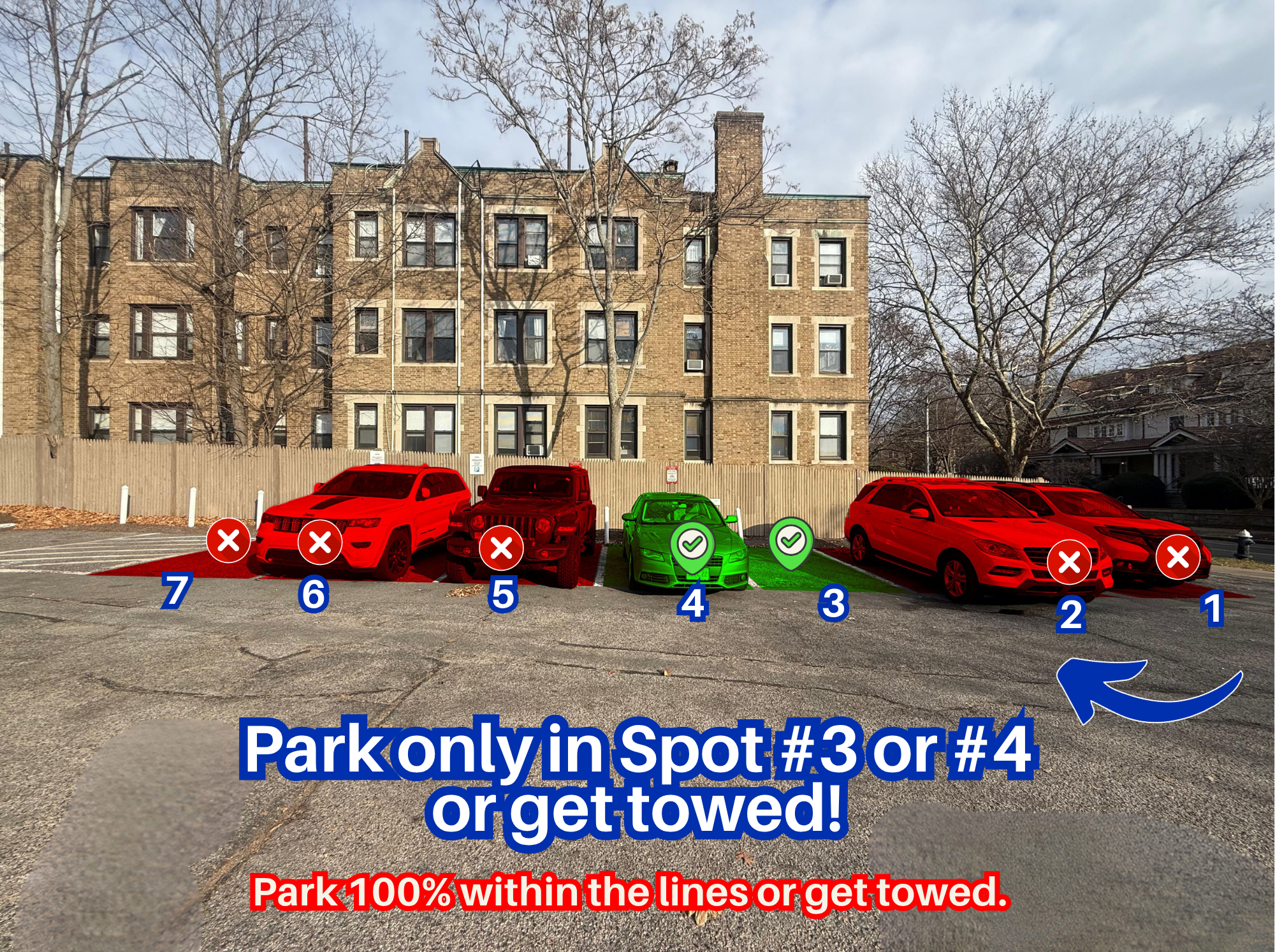 Photo of 110 Babcock St. - Spot #3 or #4 Only