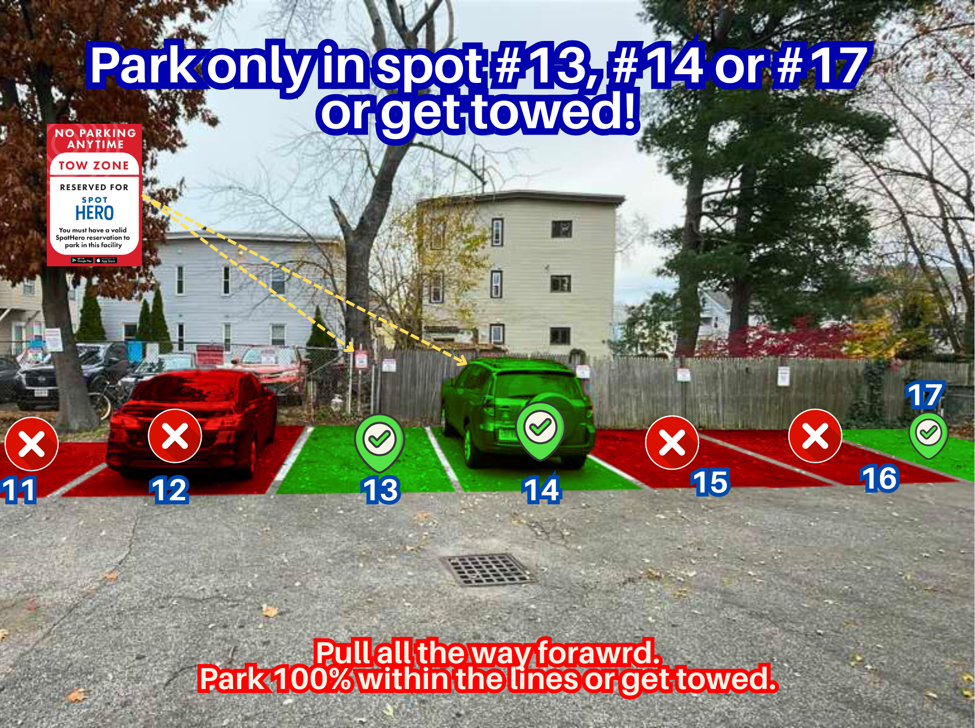 Photo of 38 Westford St. - Spots #13, #14 or #17 Only