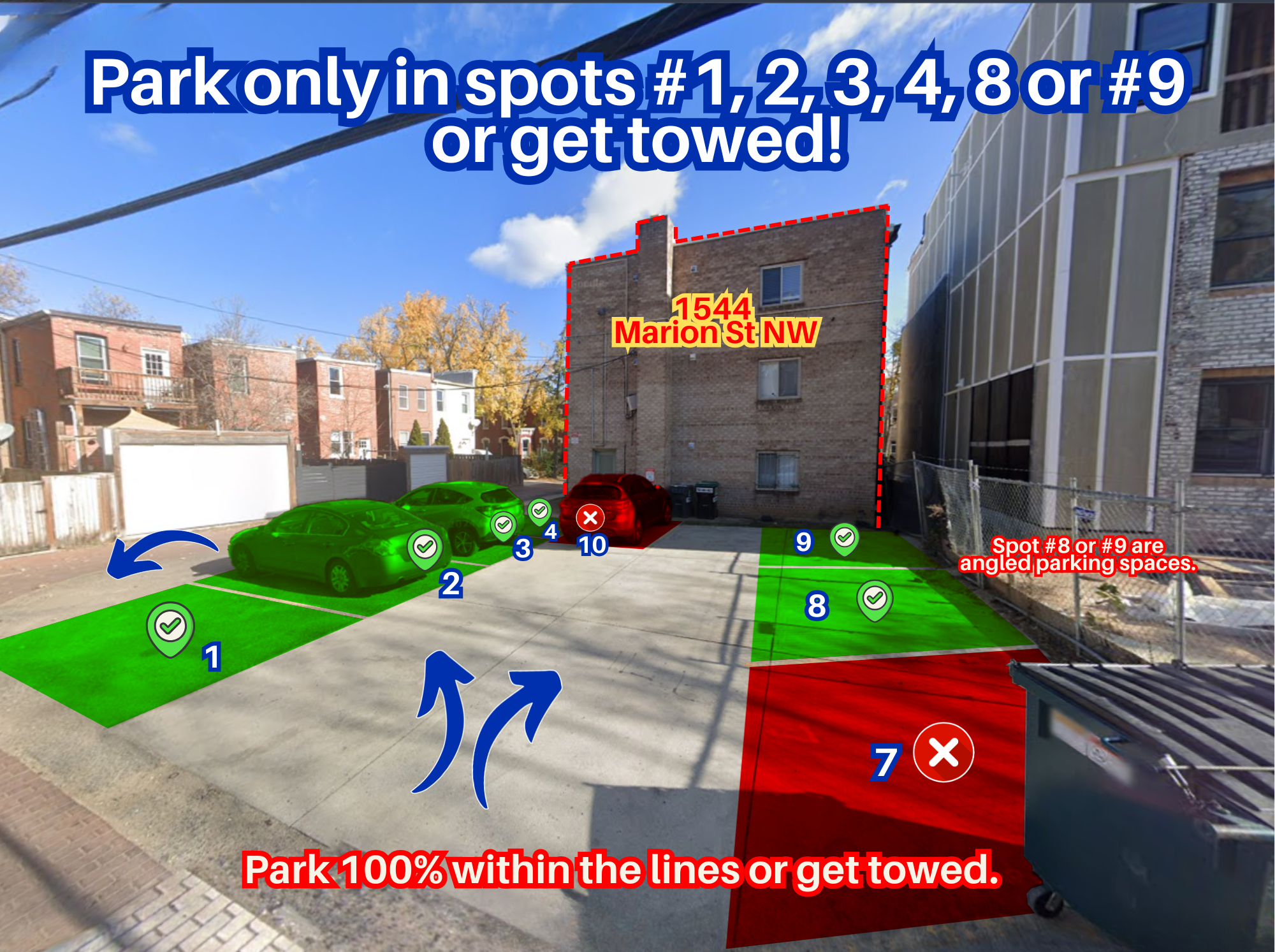 Photo of 1544 Marion St. NW - Spots #1, 2, 4, 8 or 9 Only