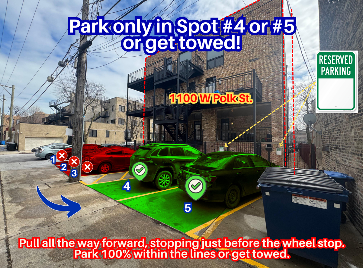 Photo of 1100 W Polk St. - Spot #4 or #5 Only