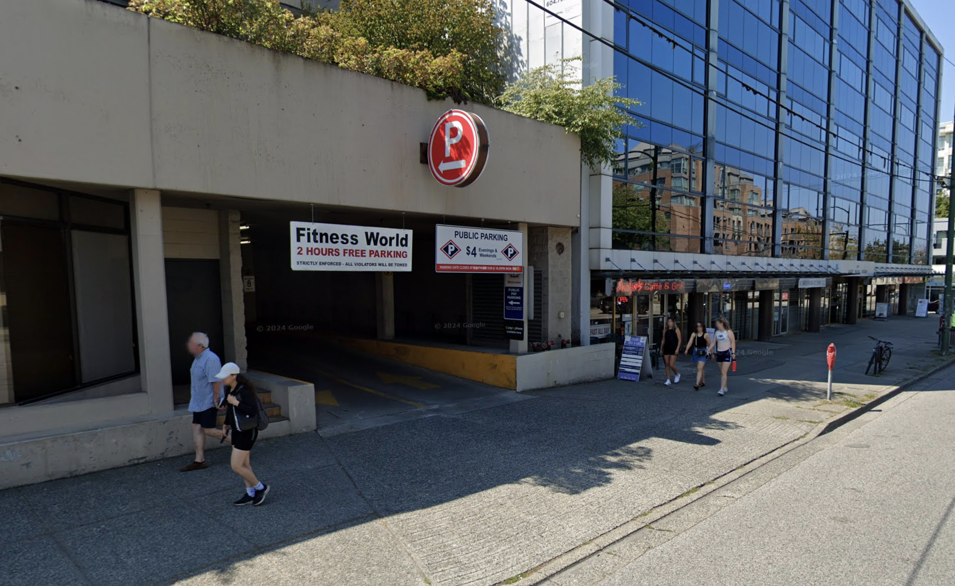 Photo of 2150 West Broadway - Fitness World Garage - Lot 4228