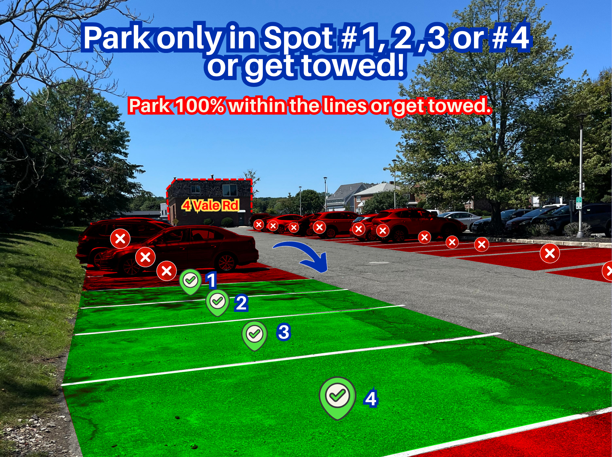 Photo of 4 Vale Rd. - Spots #1, #2, #3 or #4 Only
