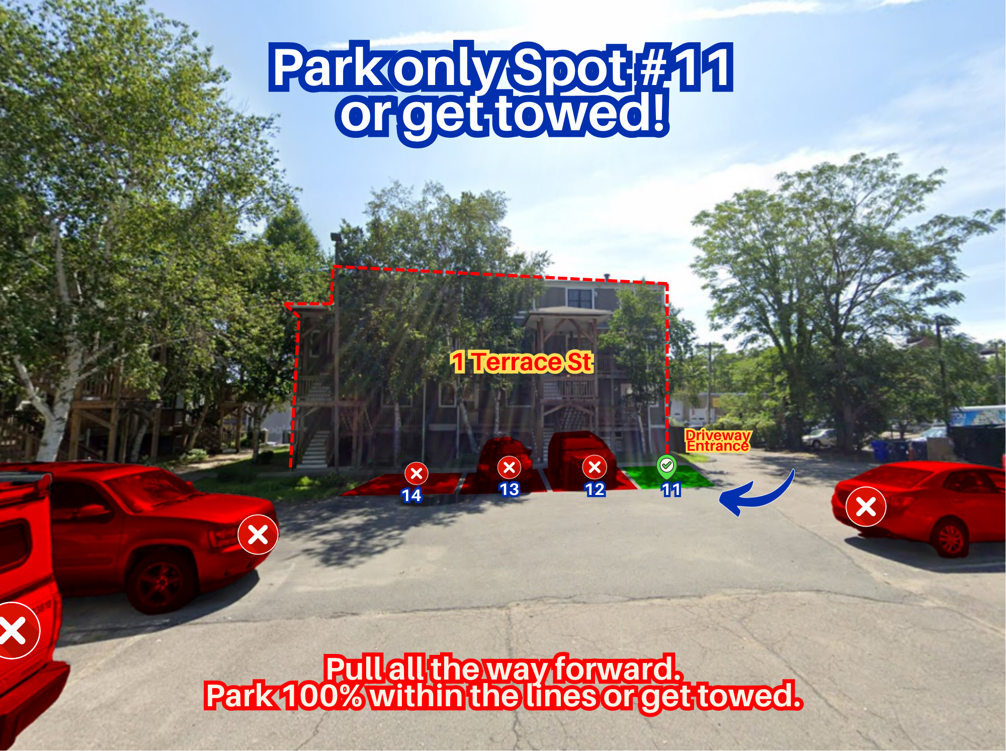 Photo of 1 Terrace St. (1430 Tremont St.) - Spot #11 Only