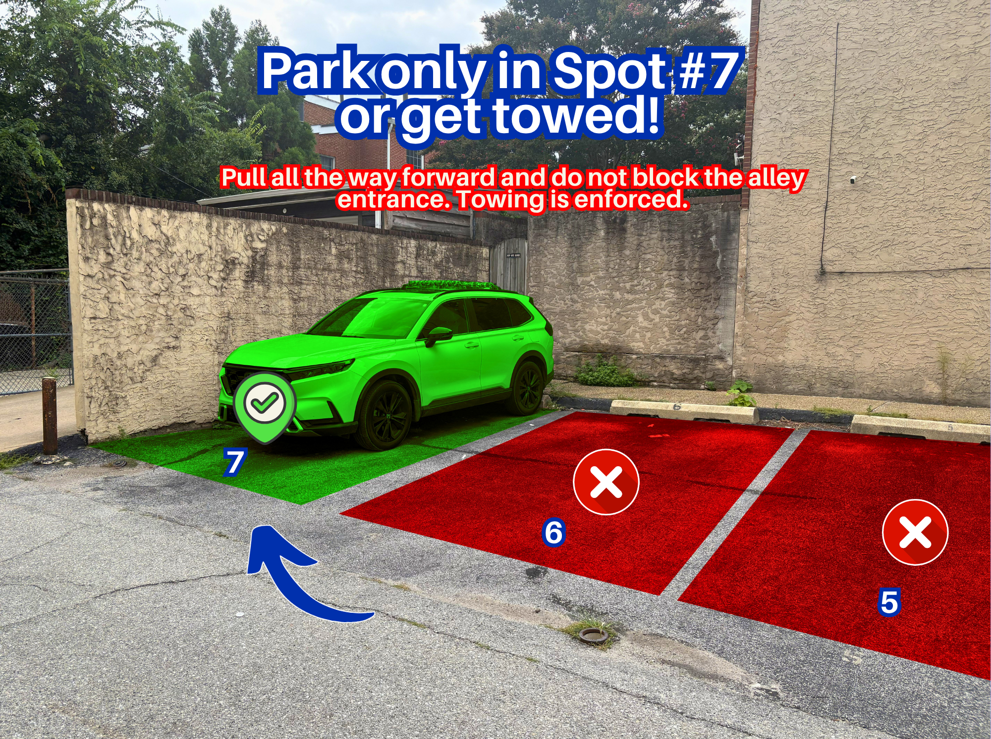 Photo of 816 Peach St. - Spot #7 Only