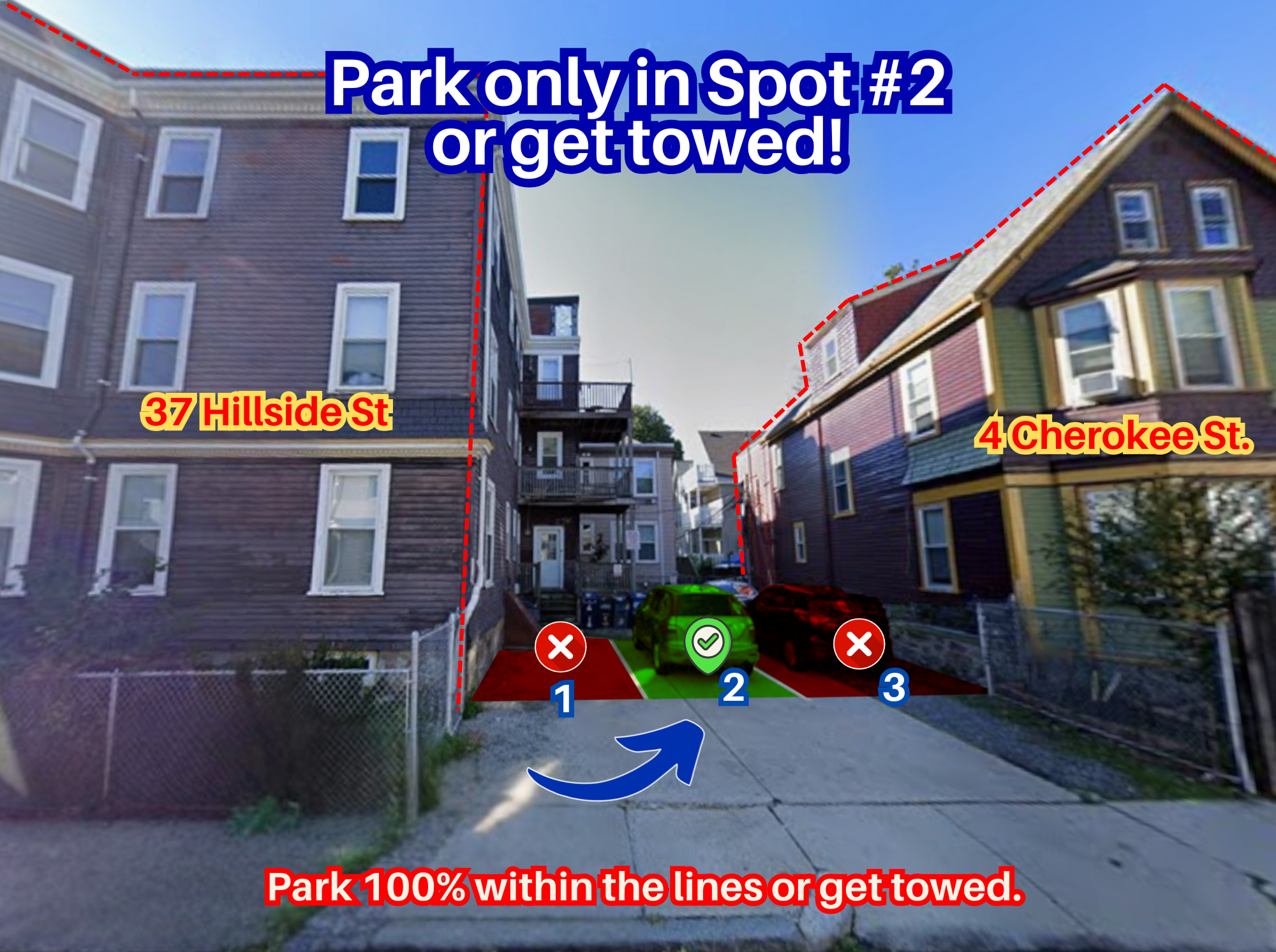 Photo of 37 Hillside St. - Spot #2 Only