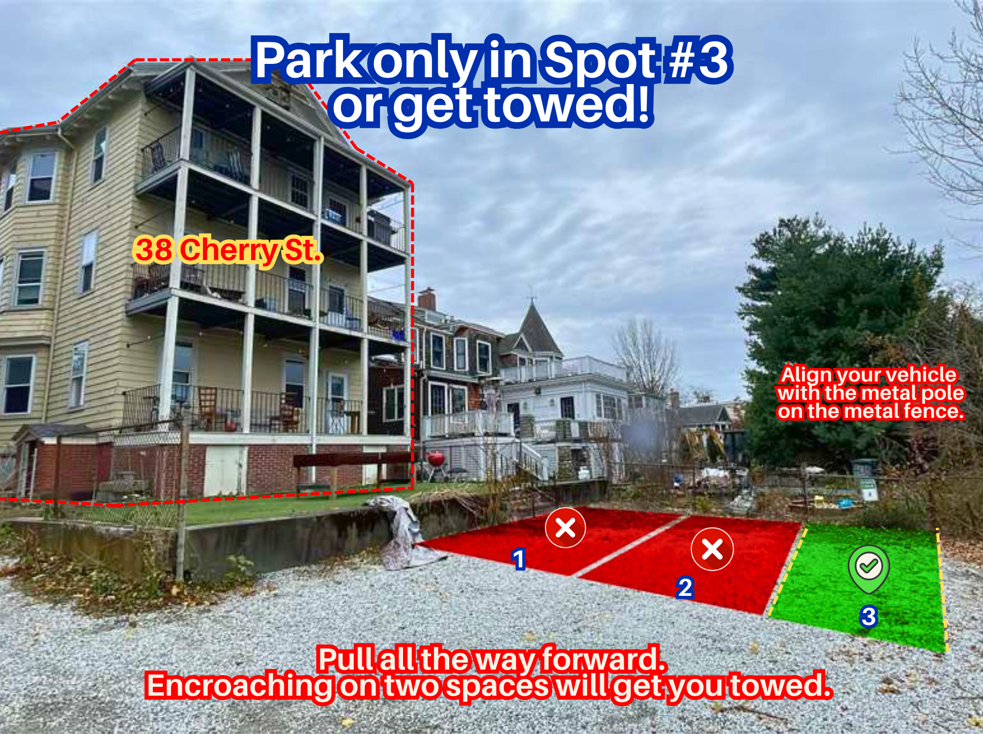 Photo of 38 Cherry St. - Spot #3 Only